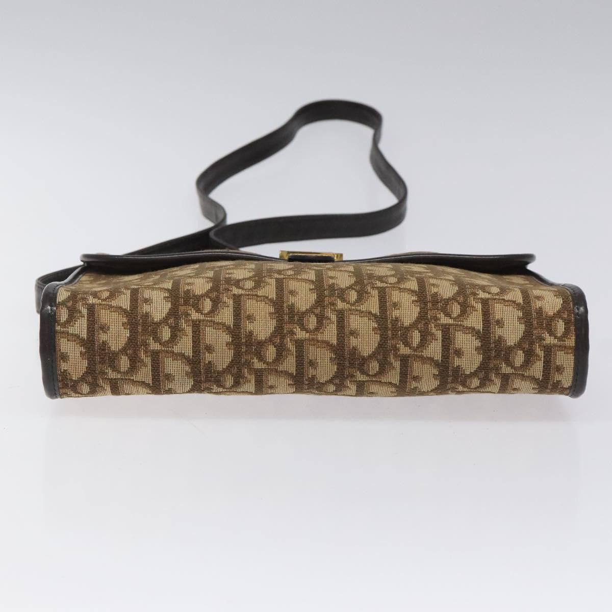 Dior DIOR Trotter Canvas Shoulder Bag Brown Size ONE SIZE - 9 Thumbnail