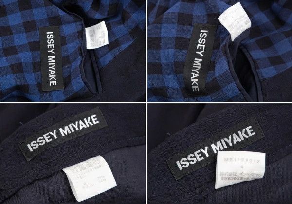 Issey Miyake Summer Wool Set-Up Suit in Navy Color Size US XL / EU 56 / 4 - 20 Thumbnail