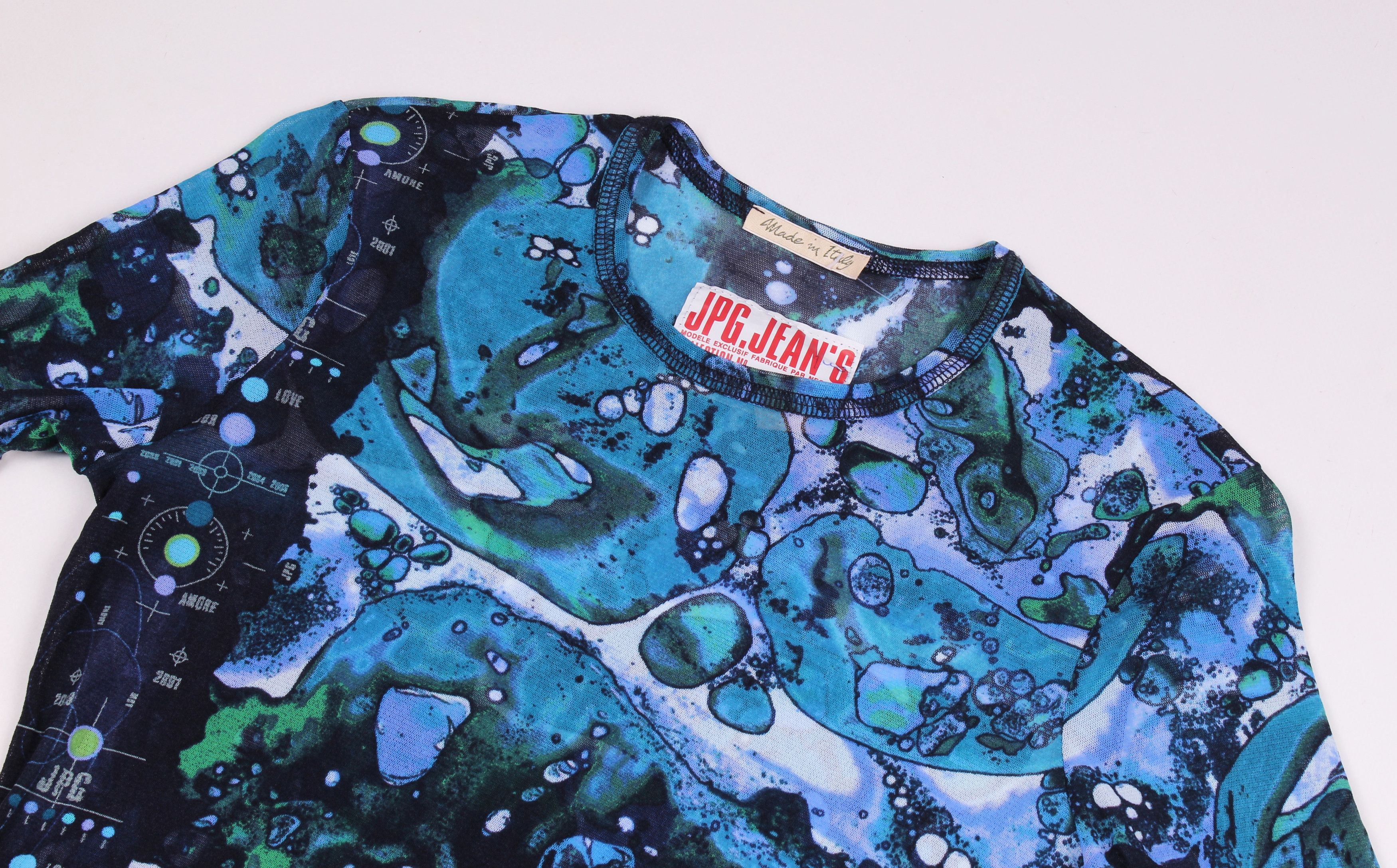 Jean Paul Gaultier Vintage JPG Jean Paul Gaultier Mesh Bacteria SS 2001 Top Size ONE SIZE - 3 Thumbnail