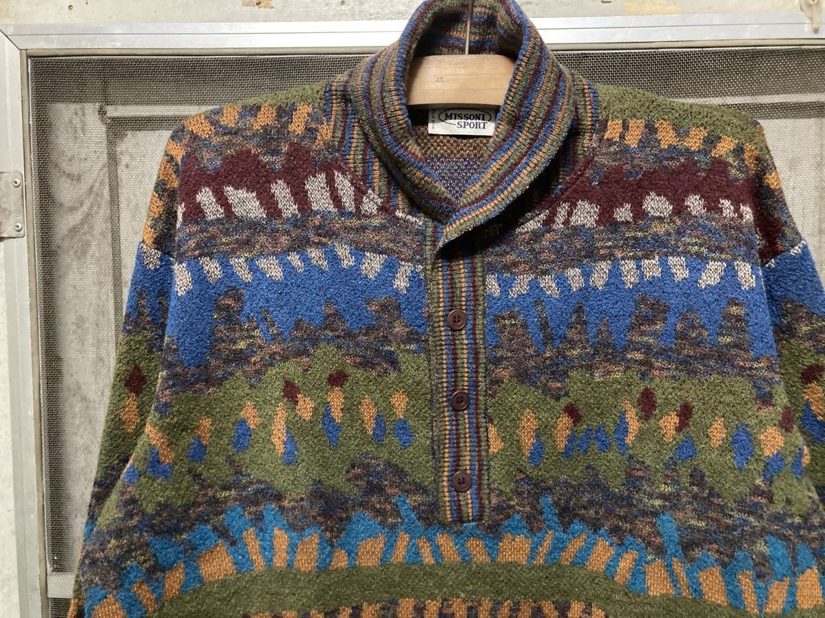 Missoni Missoni Haft Wool Pullover Long Sleeve Size US M / EU 48-50 / 2 - 3 Thumbnail