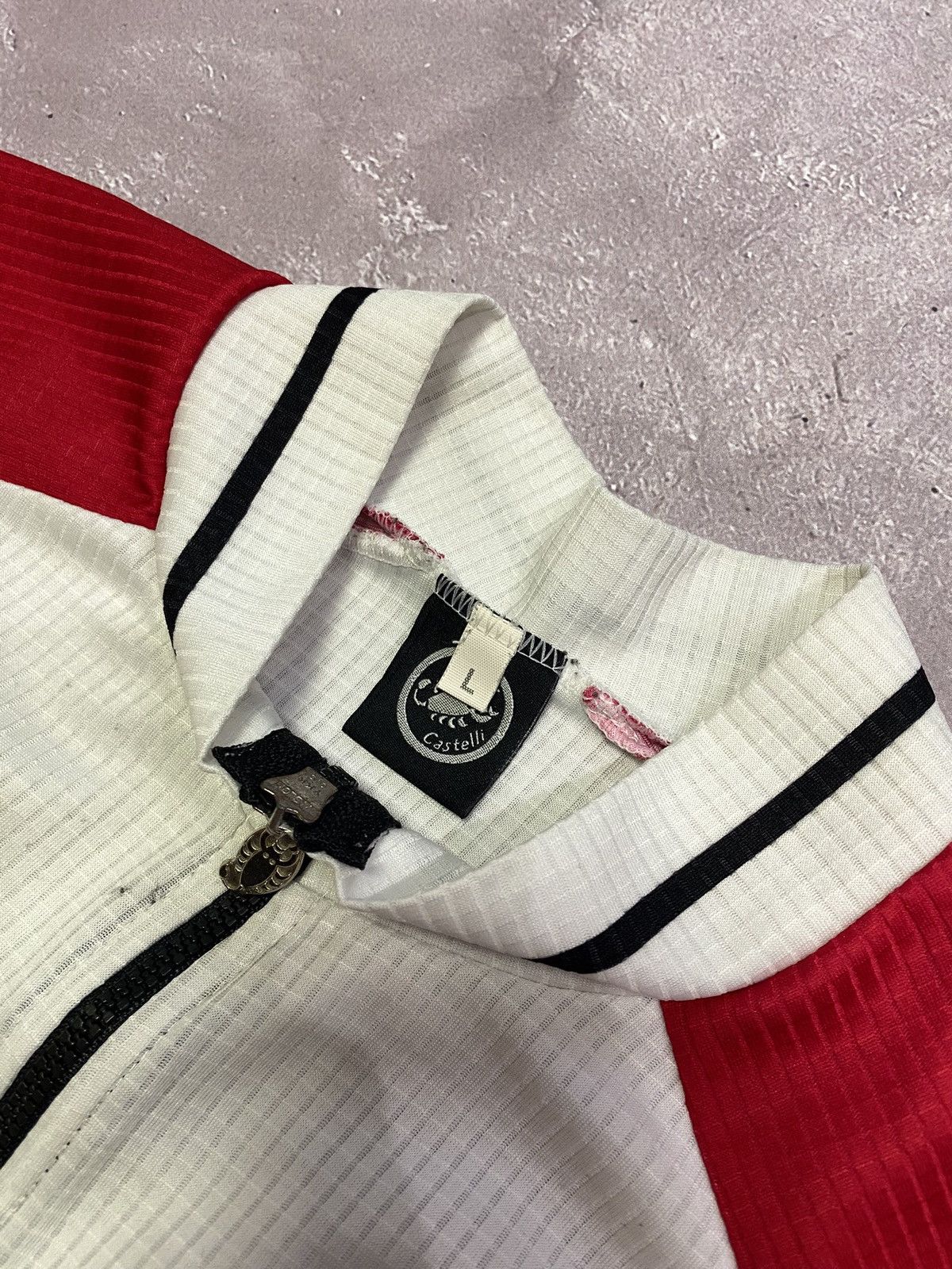 Vintage Vintage Castelli Cycling Jersey Tee Tour de France 90s Y2K Size US L / EU 52-54 / 3 - 7 Thumbnail