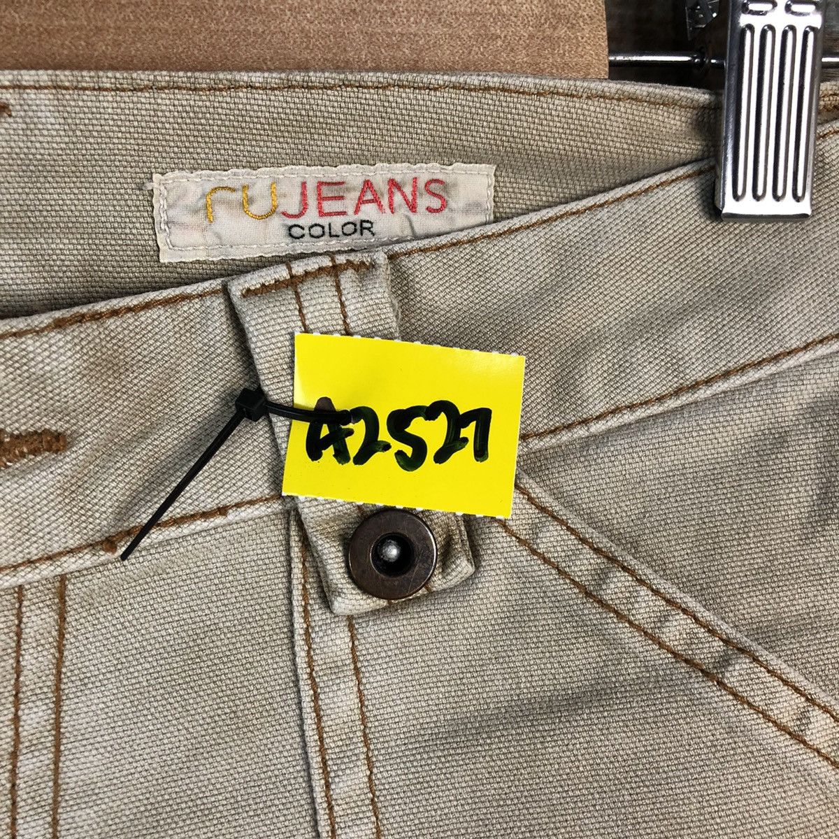 Japanese Brand Ru Jeans Brown Cargo Multipocket Pants #A2527 Size 27" / US 4 / IT 40 - 13 Thumbnail