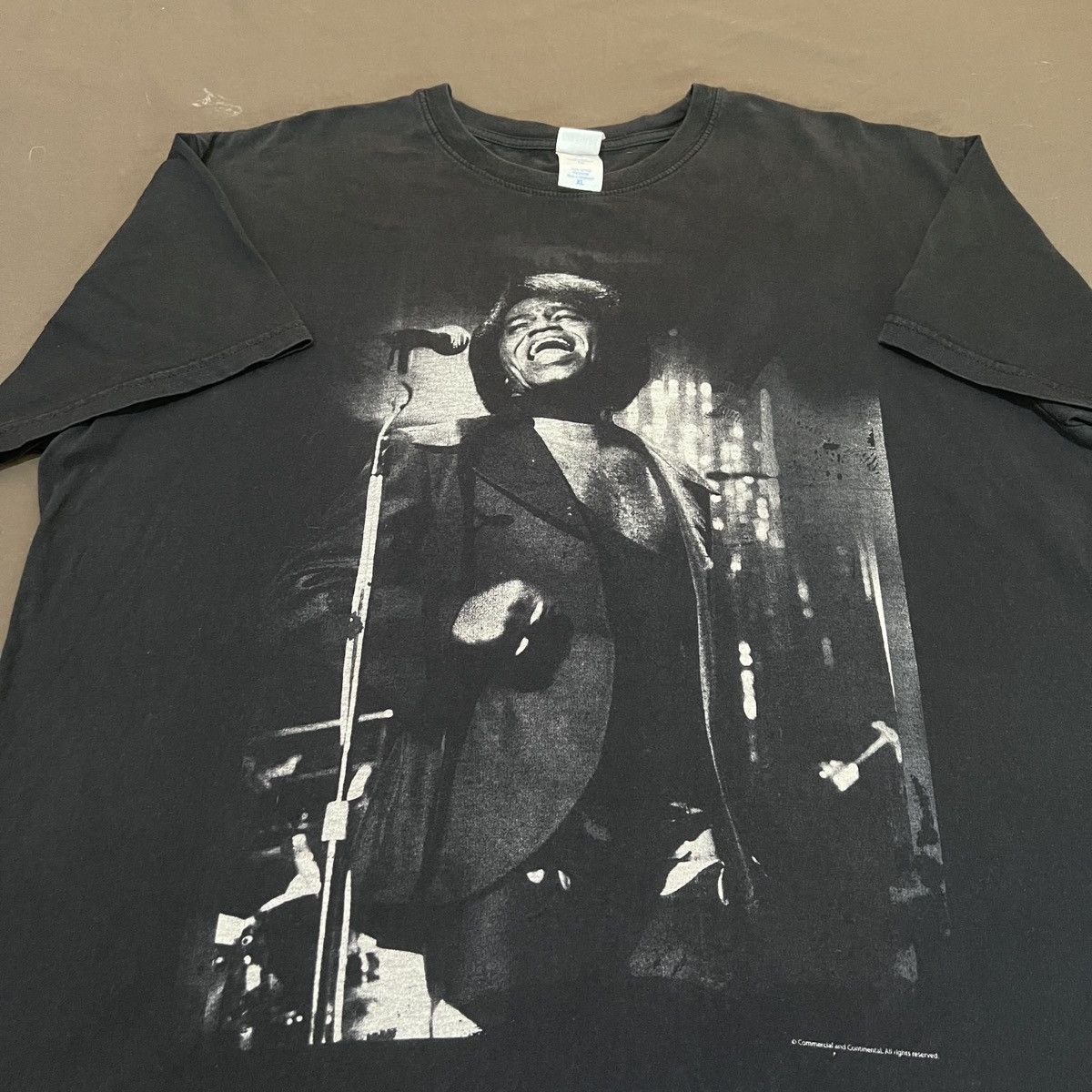 Band Tees Vintage Y2K James Brown The Godfather of Soul Tee XL Faded Size US XL / EU 56 / 4 - 5 Thumbnail