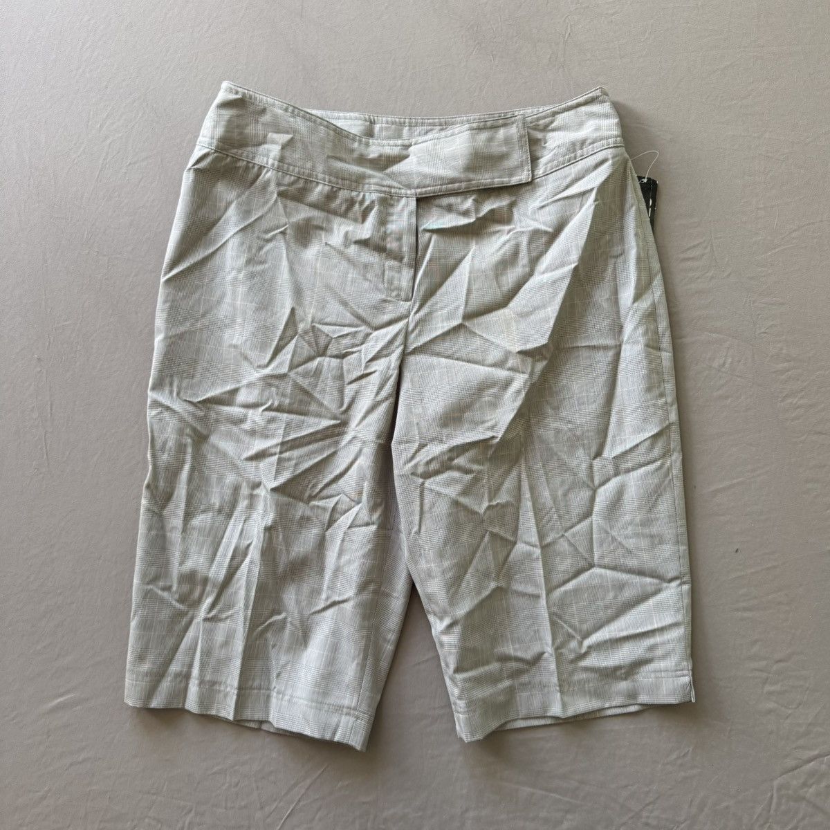 Other Vintage Pantology Plaid Bermuda Trouser Shorts Size 34" / US 12 / IT 48 - 1 Thumbnail