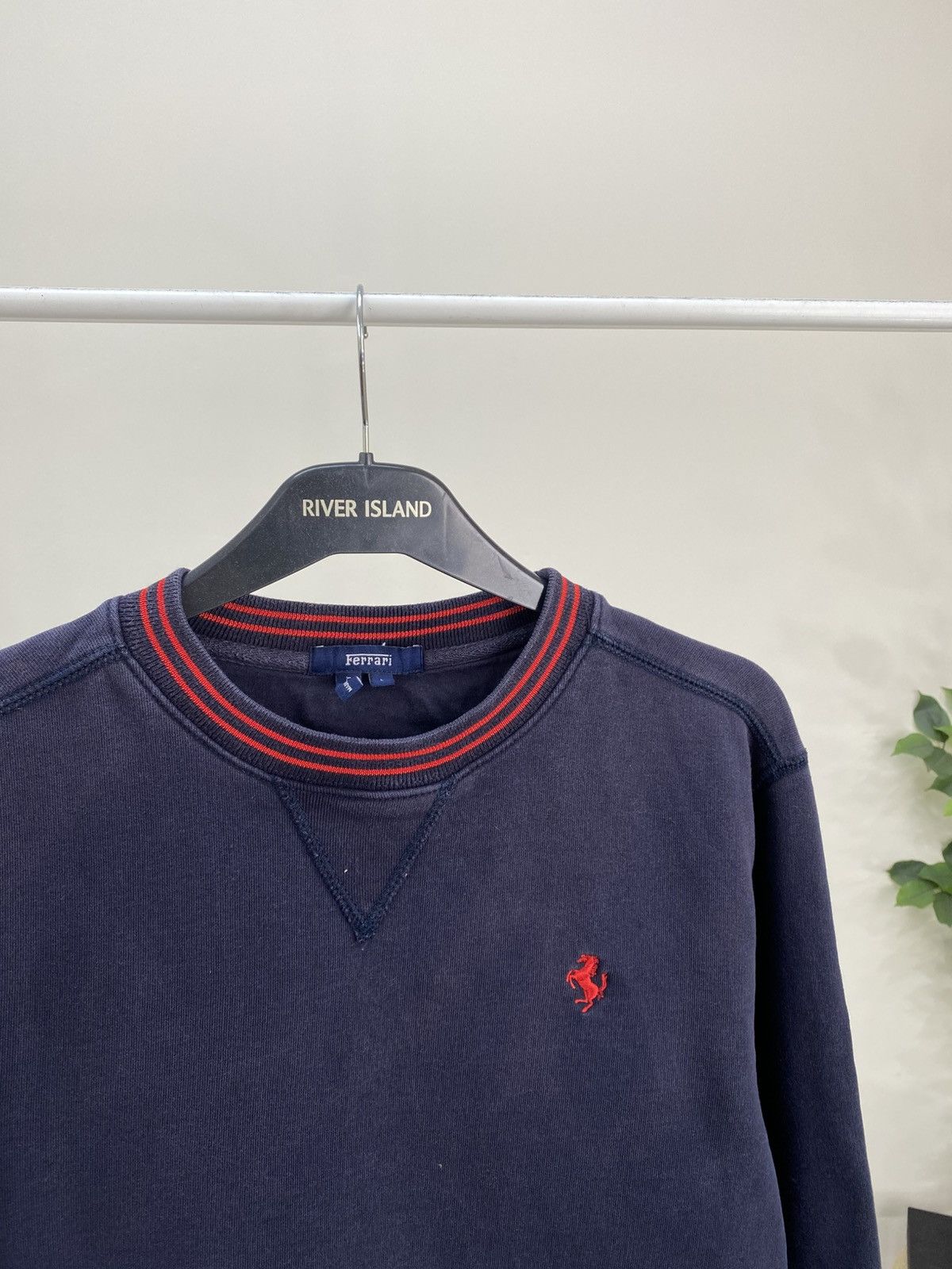 Ferrari Vintage Ferrari denim logo sweatshirt Size US L / EU 52-54 / 3 - 4 Thumbnail