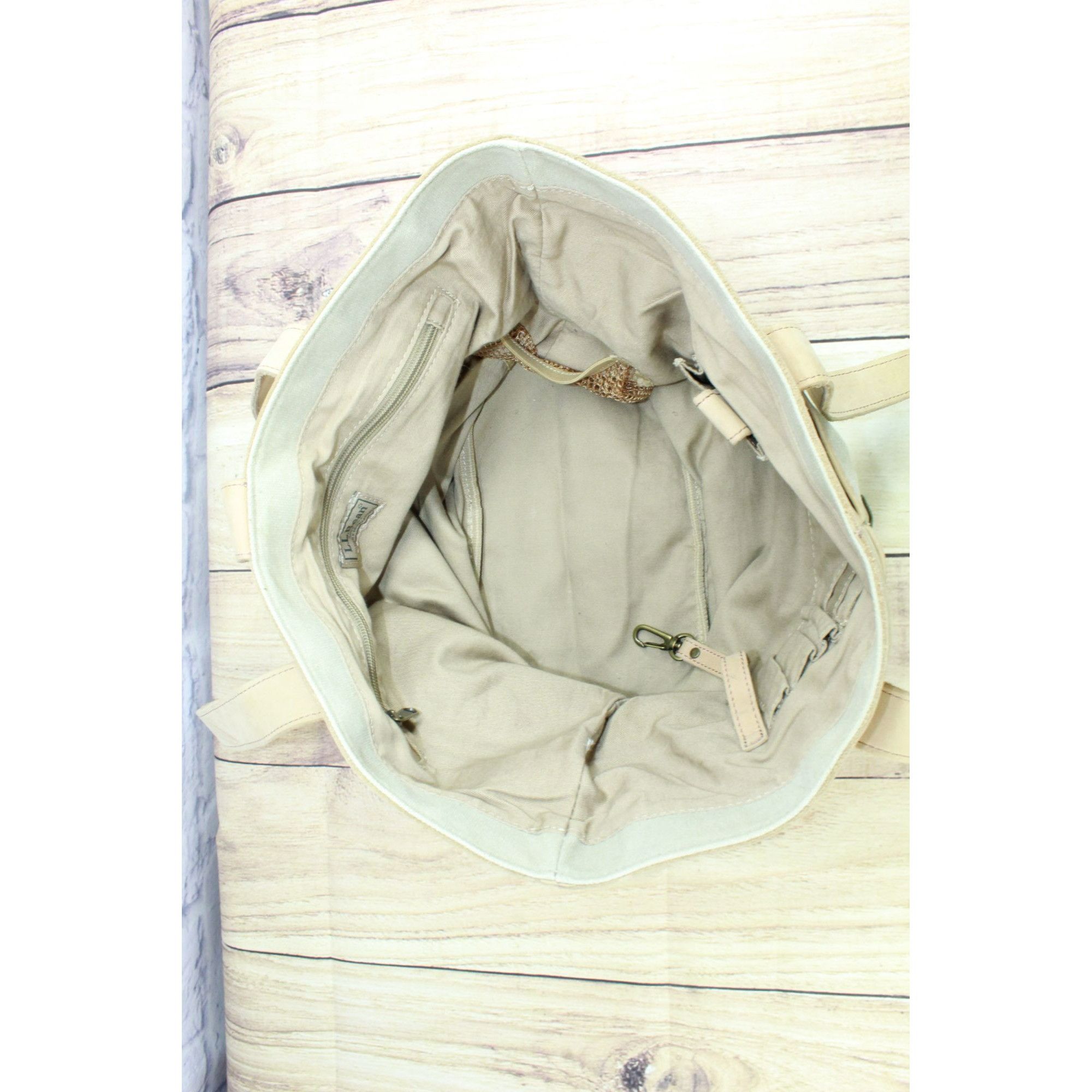 L.L. Bean LL Bean Shoulder Double Handles Pockets Tote Bag Size ONE SIZE - 8 Thumbnail