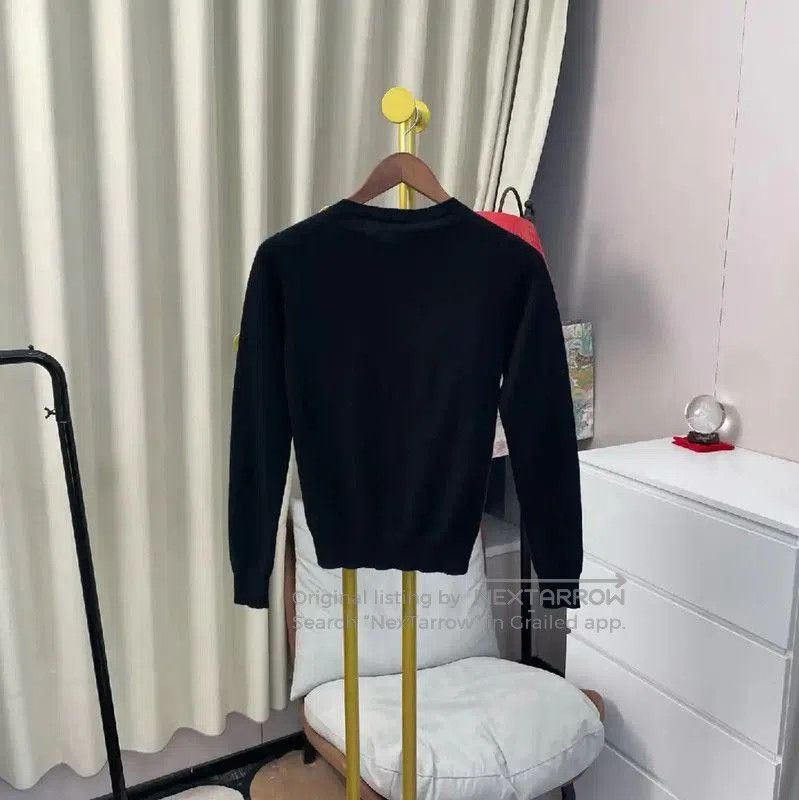 Miu Miu Miu Miu Women's Black Wool Cardigan . Size S / US 4 / IT 40 - 2 Thumbnail
