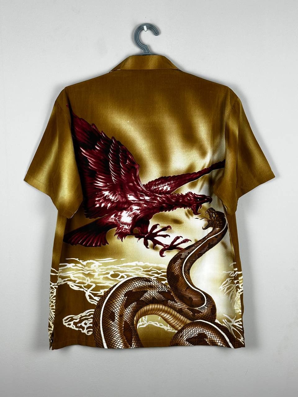 Japanese Brand Japanese Brand Dragon And Snake Hawaii Camp Collar Shirt Size US M / EU 48-50 / 2 - 8 Thumbnail