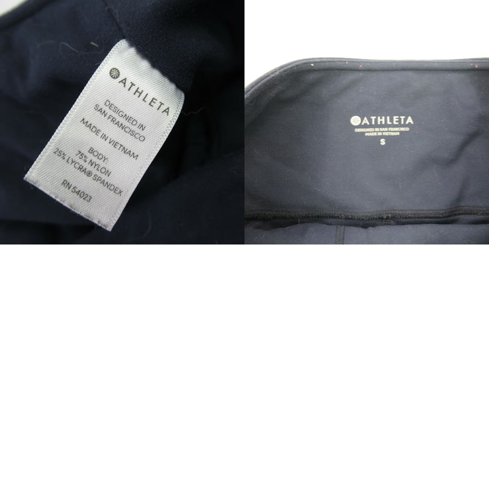Athleta Athleta Leggings Women S Blue Workout Stretch Lightweight Mid Size 28" / US 6 / IT 42 - 8 Thumbnail
