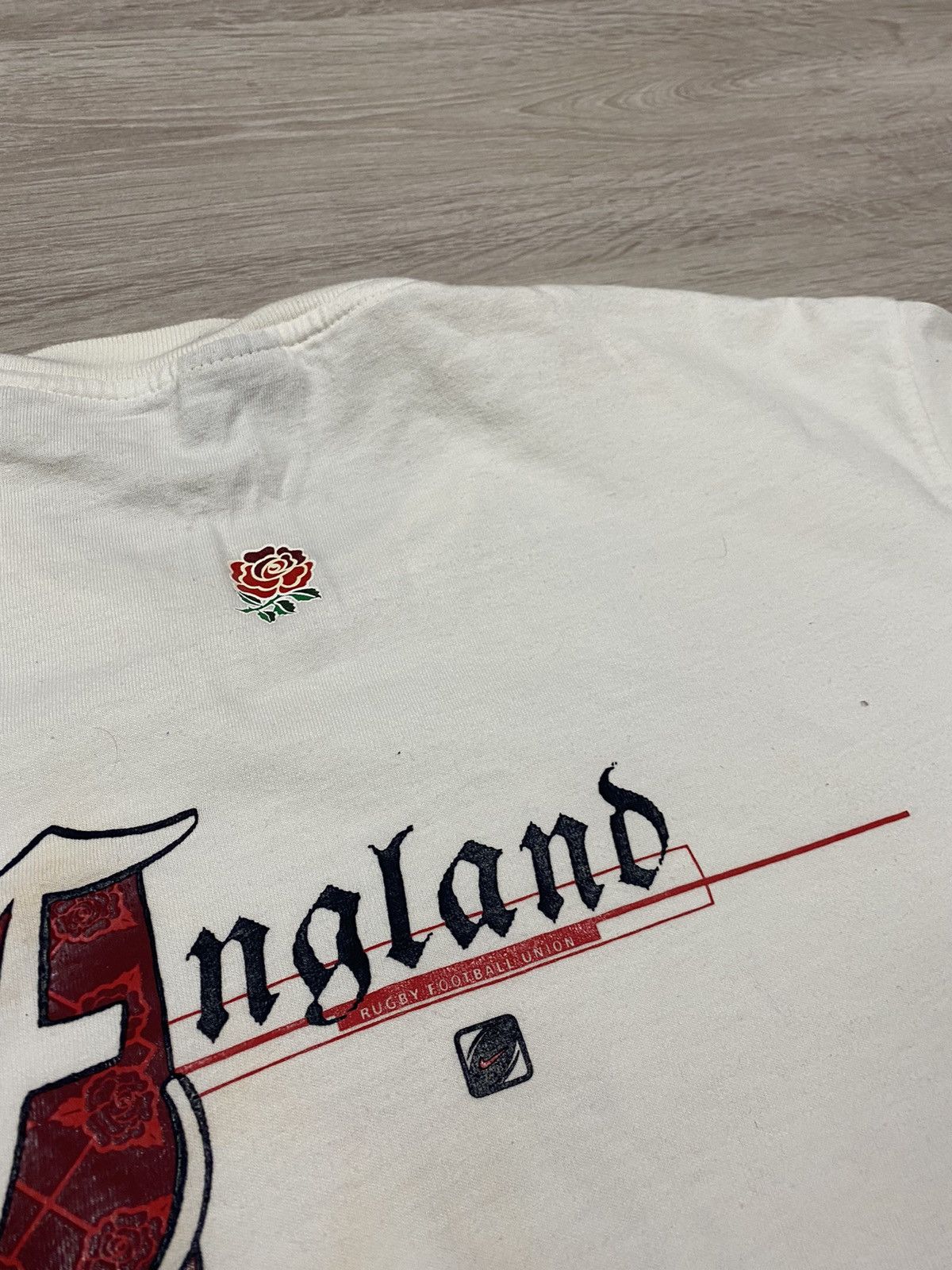 Nike Vintage Nike Rugby T-shirt England rugby Union Size L Size US L / EU 52-54 / 3 - 9 Thumbnail