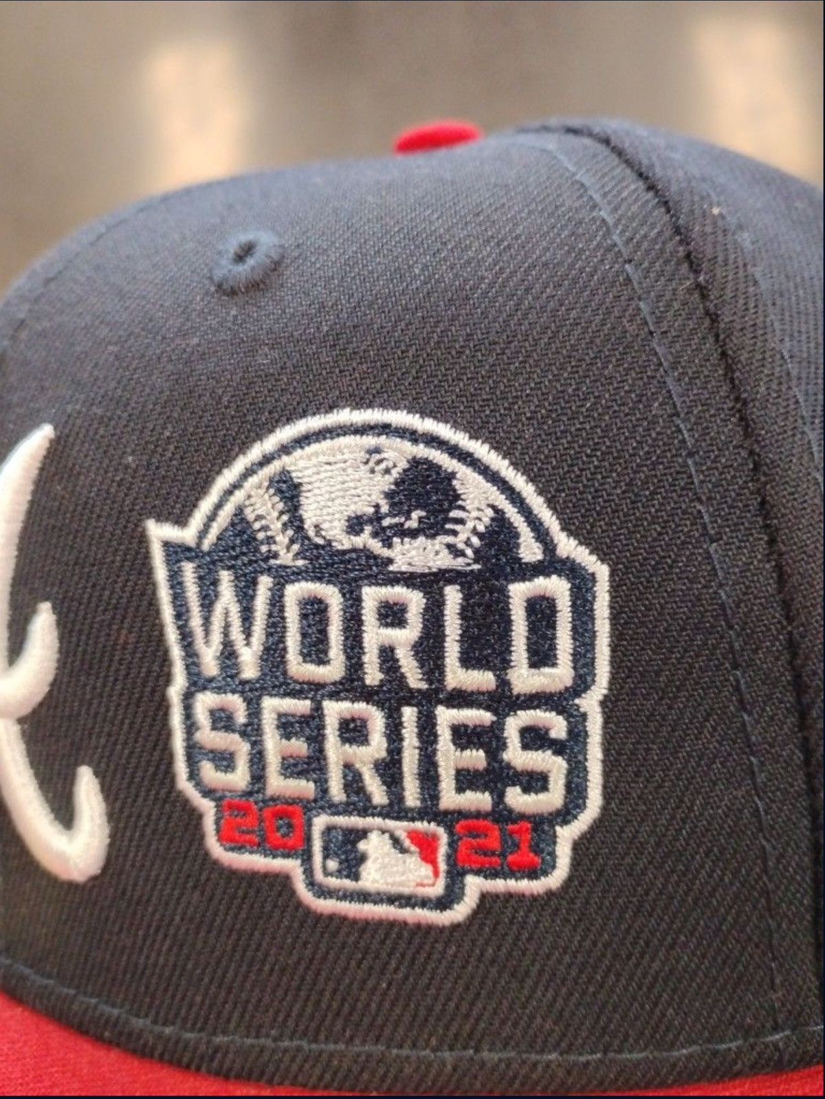 New Era New Era ATL Braves World Series Champions Fitted Size 34 - 3 Thumbnail