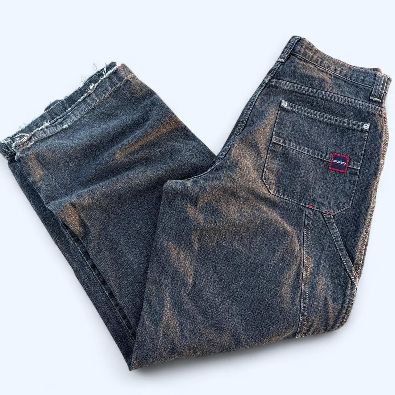 Bugle Boy Bugle Boy Men’s Wide-Leg Baggy Jeans Size 30 Vintage Denim Size US 30 / EU 46 - 1 Thumbnail