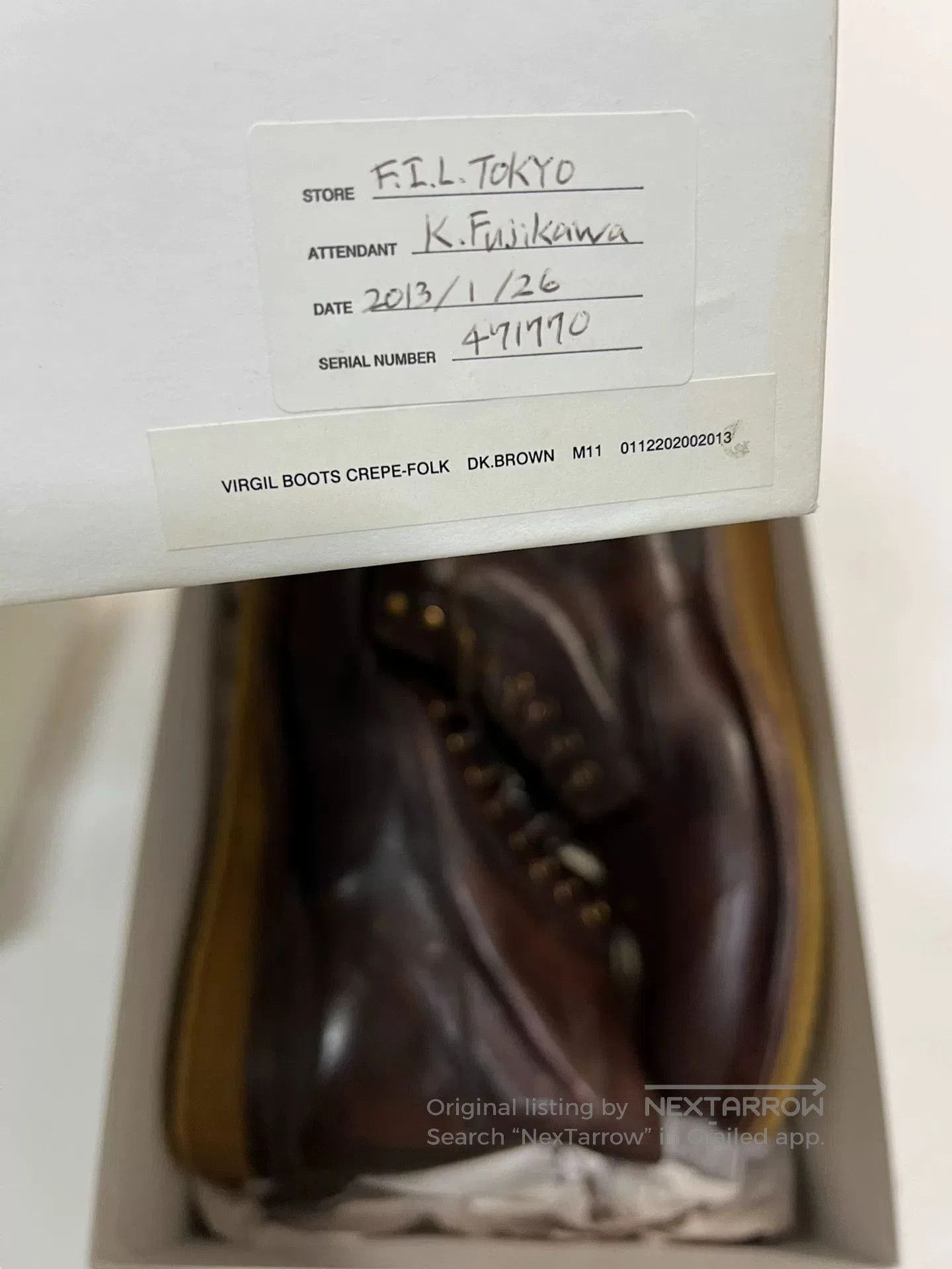 Visvim visvim 12AW Virgil Boots Crepe. Size US 11 / EU 44 - 9 Thumbnail