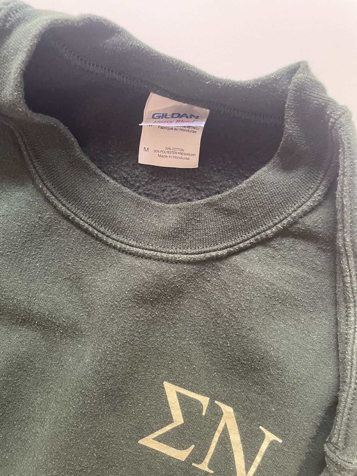 Gildan × Vintage 💥💥 Vintage Fraternity Crewneck Sweatshirt (Sigma Nu) Size US M / EU 48-50 / 2 - 4 Thumbnail