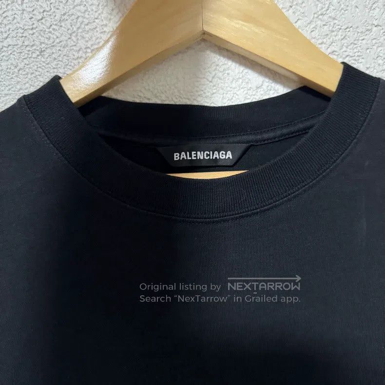 Balenciaga Balenciaga Logo Printed Short Sleeve T-Shirt Size US XS / EU 42 / 0 - 3 Thumbnail