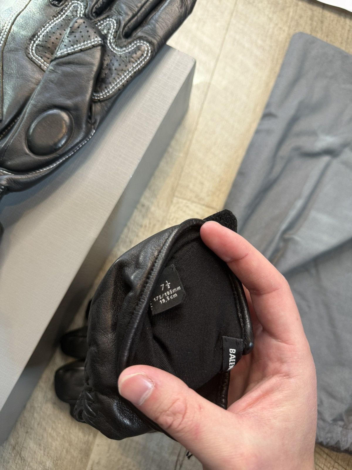 Balenciaga Balenciaga BB moto gloves Size ONE SIZE - 11 Thumbnail