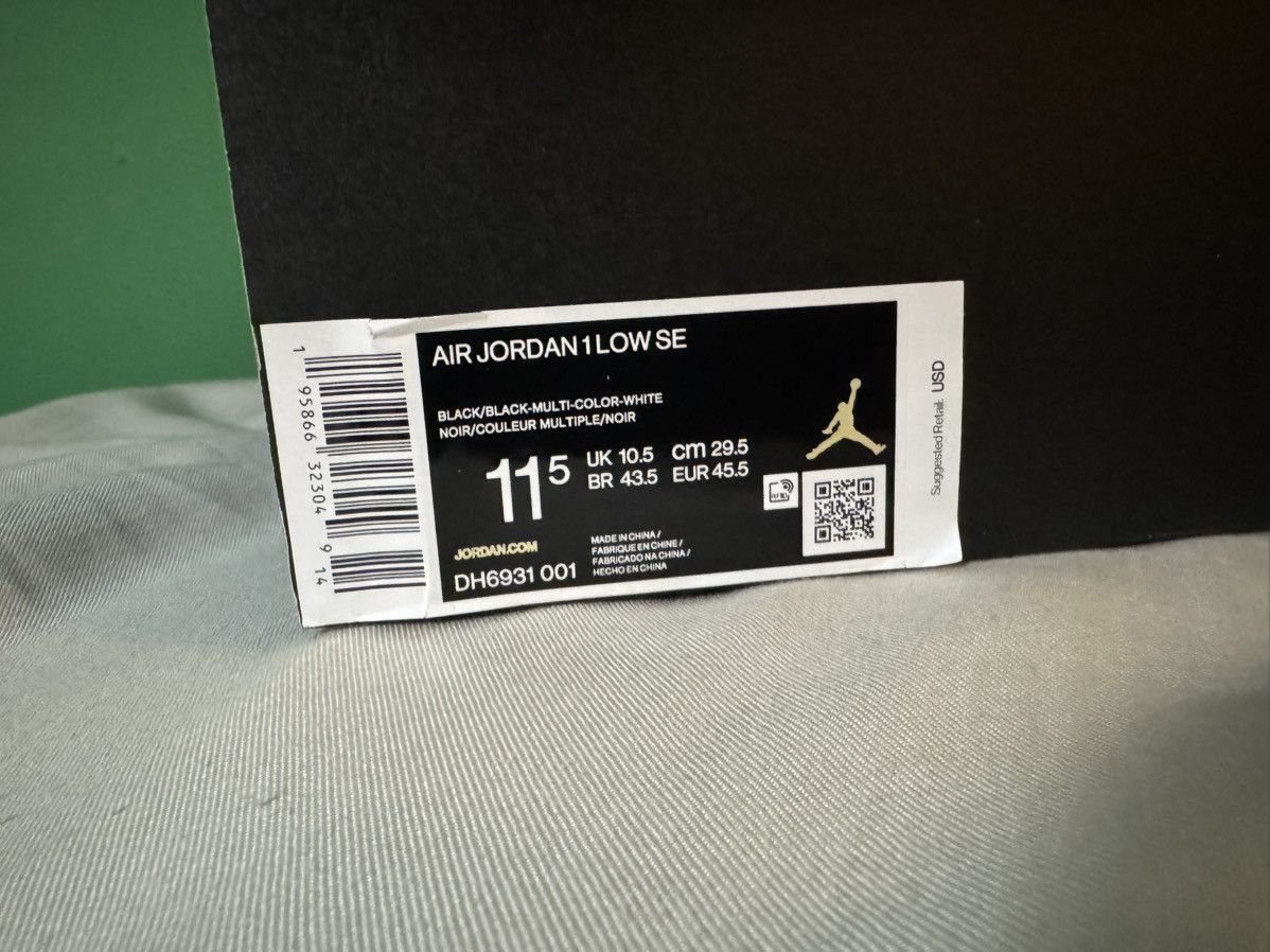 Jordan Brand Jordan 1 low diamond shorts 2022 Size US 11.5 / EU 44-45 - 7 Thumbnail