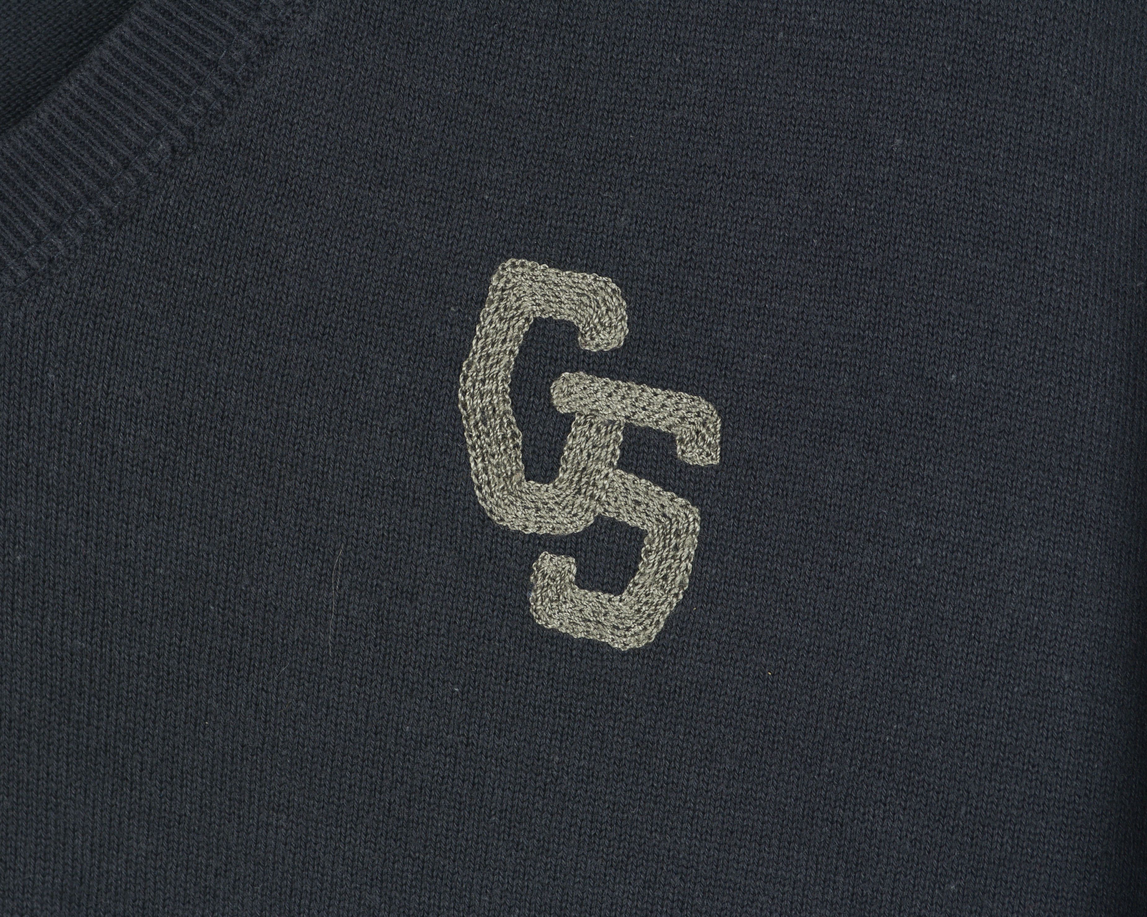 G-Star Jumper L Emboidered Pullover Wool Sweater V-Neck Knit Top Size US L / EU 52-54 / 3 - 3 Thumbnail
