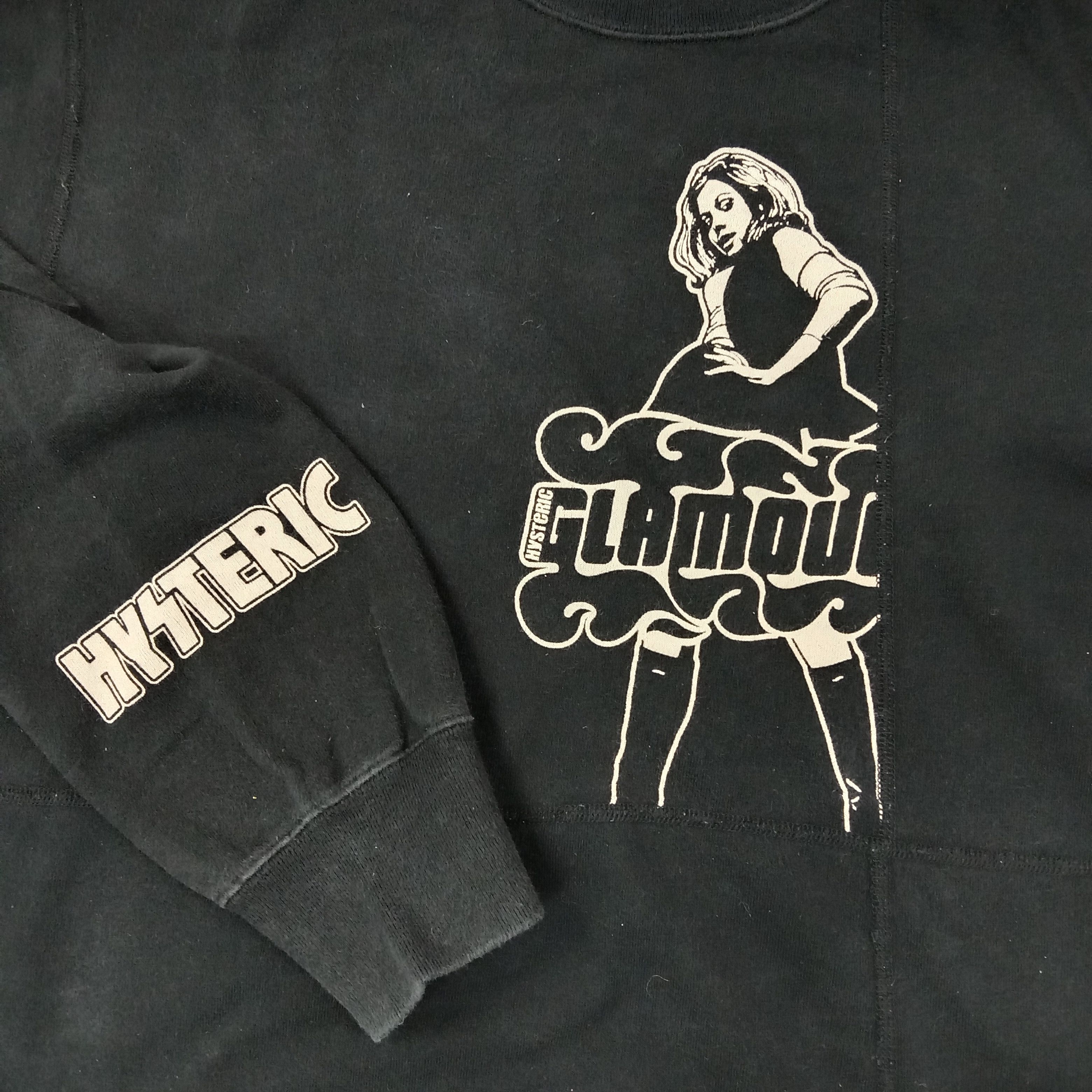 Hysteric Glamour Hysteric Glamour Japanese Rock Style Sweatshirt C261N13 Size US S / EU 44-46 / 1 - 2 Thumbnail