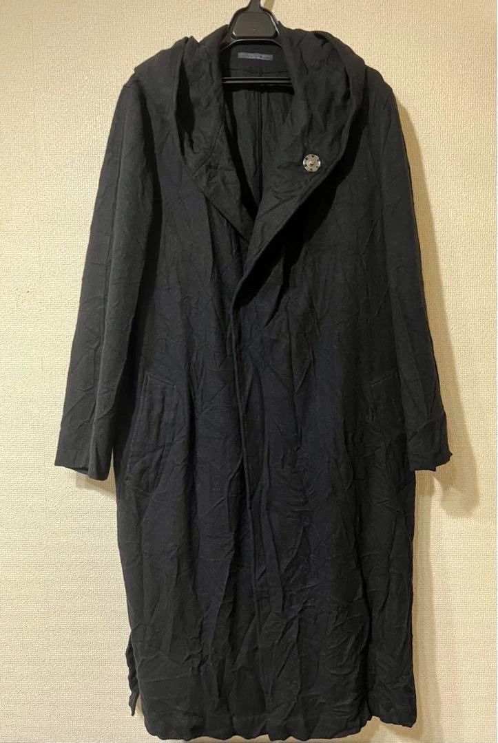 Yohji Yamamoto Yohji Yamamoto 17aw pleated hooded coat-2505 Size US S / EU 44-46 / 1 - 1 Thumbnail