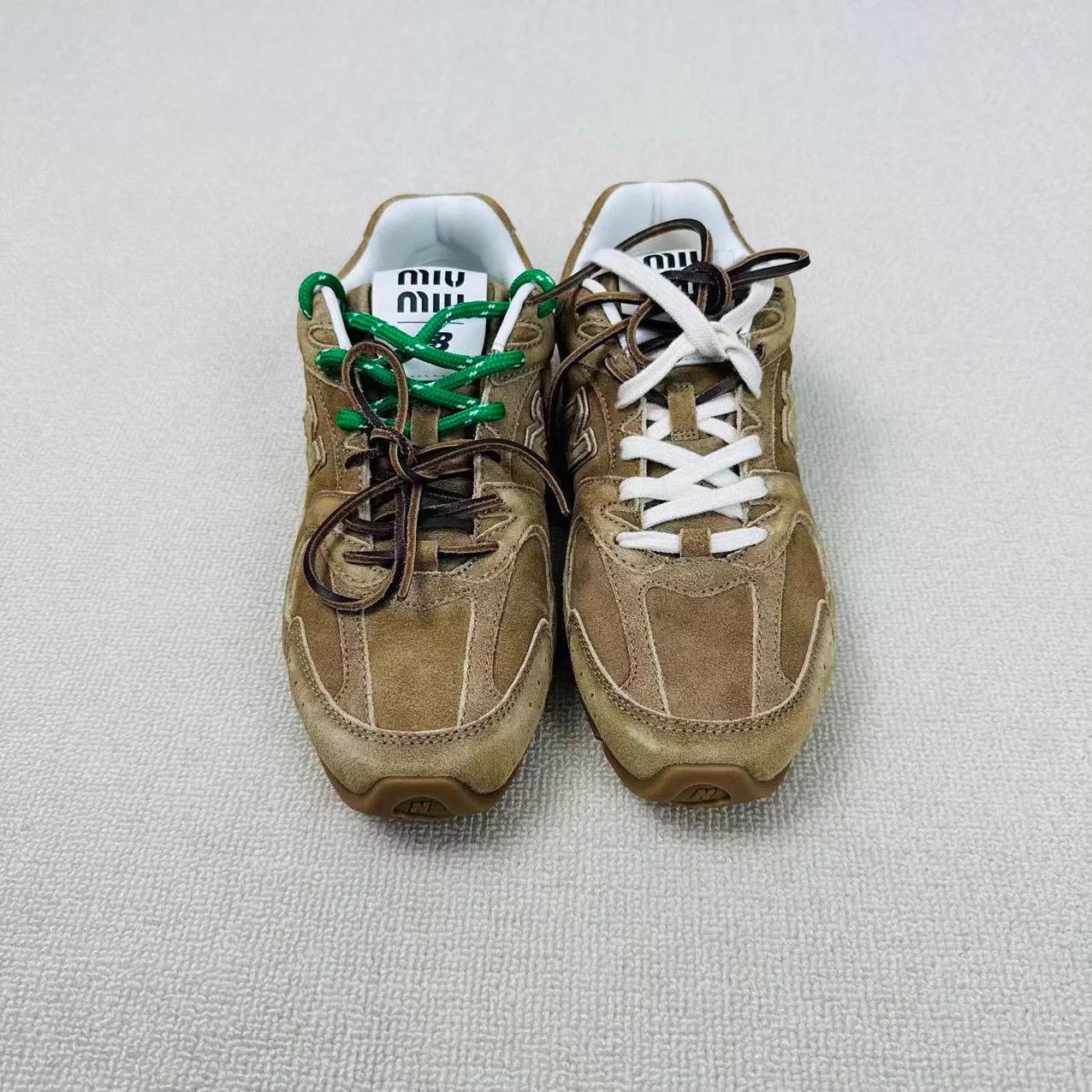 Miu Miu MIU MIU x NB German Trainer Women's 38 Size US 8 / IT 38 - 2 Thumbnail