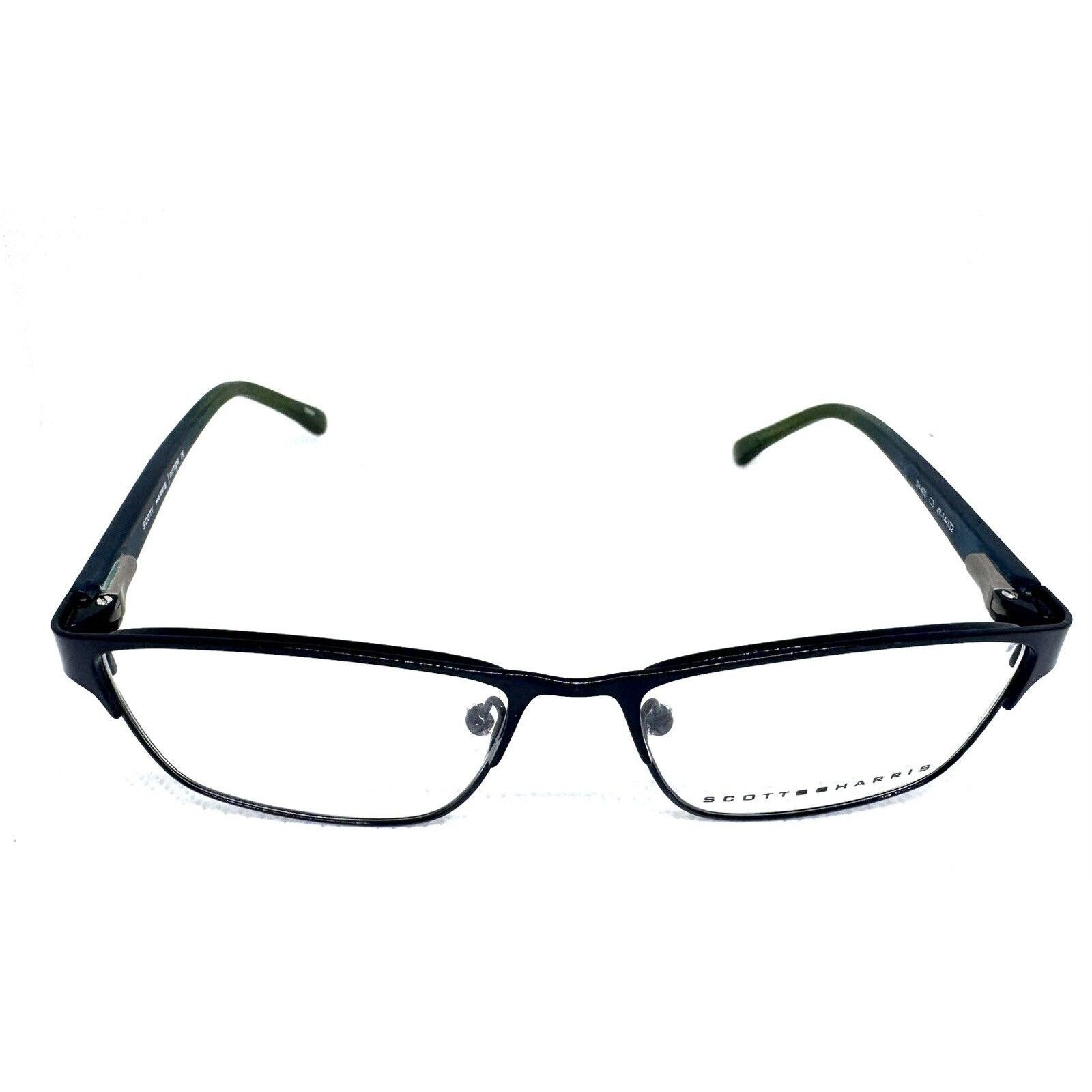 Other SCOTT HARRIS BY EUROPE SH-400 C3 BLUE GREEN EYEGLASSES 49-14 Size ONE SIZE - 2 Thumbnail