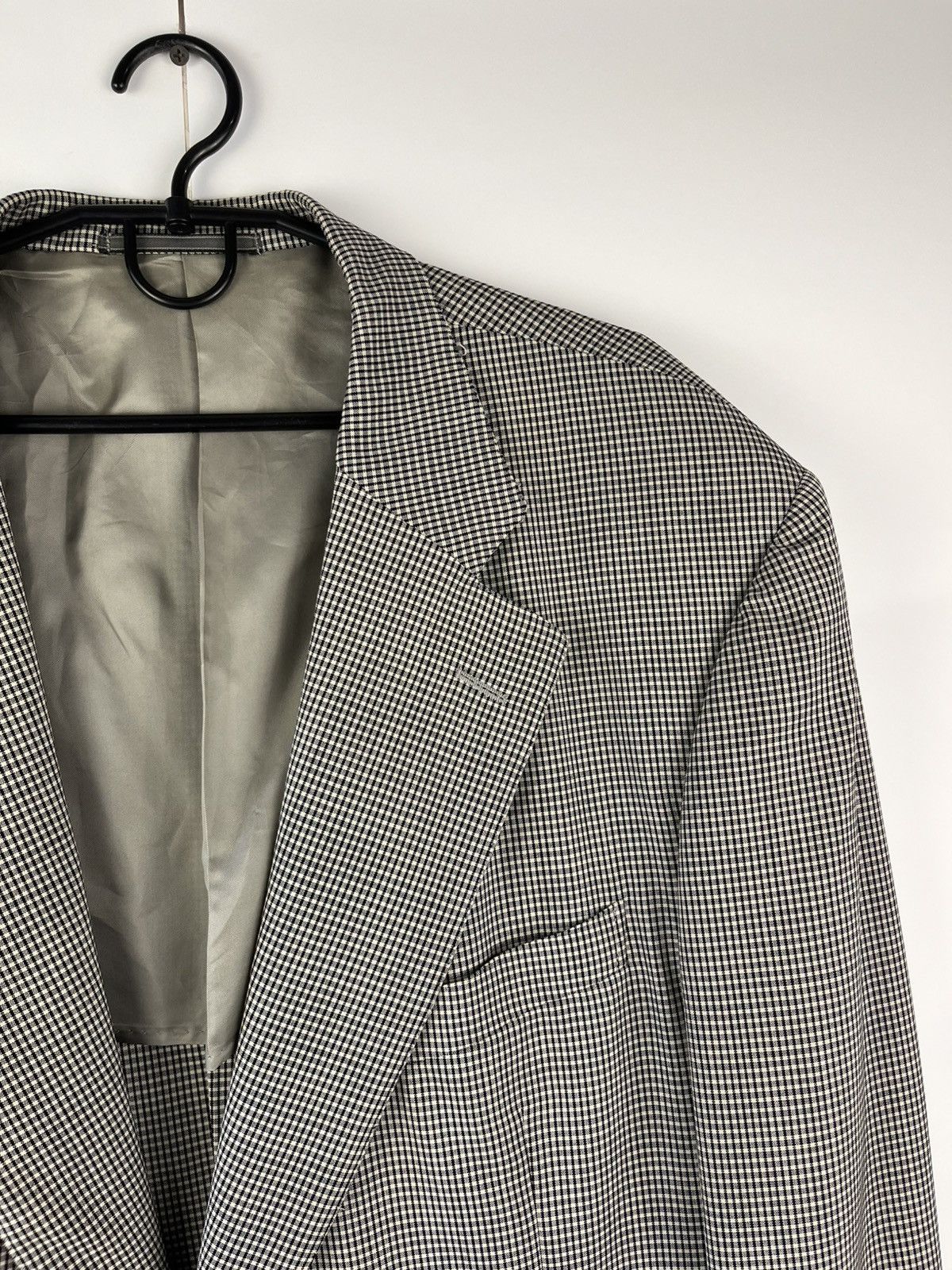 Ermenegildo Zegna Ermenegildo Zegna VIntage Wool Plaid Blazer Jacket Size 46R - 3 Thumbnail
