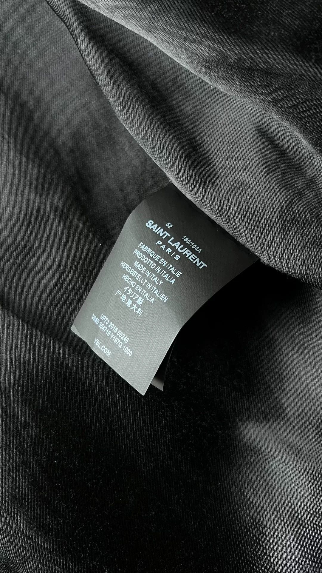 Saint Laurent Paris yslsl slp teddy wool baseball jacket Size US L / EU 52-54 / 3 - 4 Thumbnail