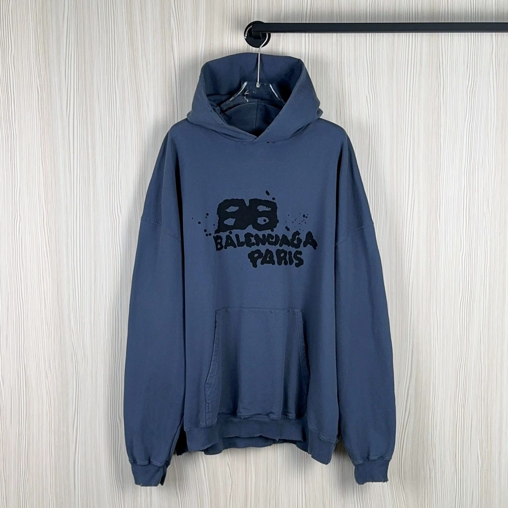 Balenciaga balenciaga paris hoodie in size XS Size US XS / EU 42 / 0 - 1 Thumbnail