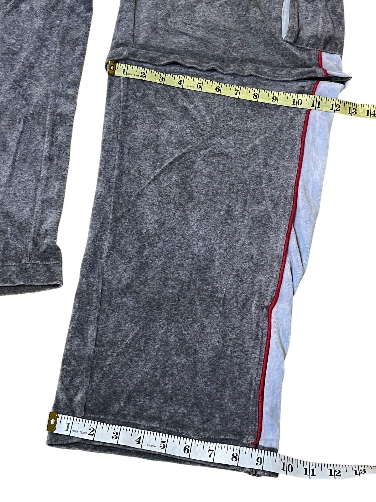 Snoop Dogg BAGGY🔥SNOOP DOGG 213 2 IN 1 VELVET BAGGY JOGGER PANTS Size US 40 / EU 56 - 15 Thumbnail