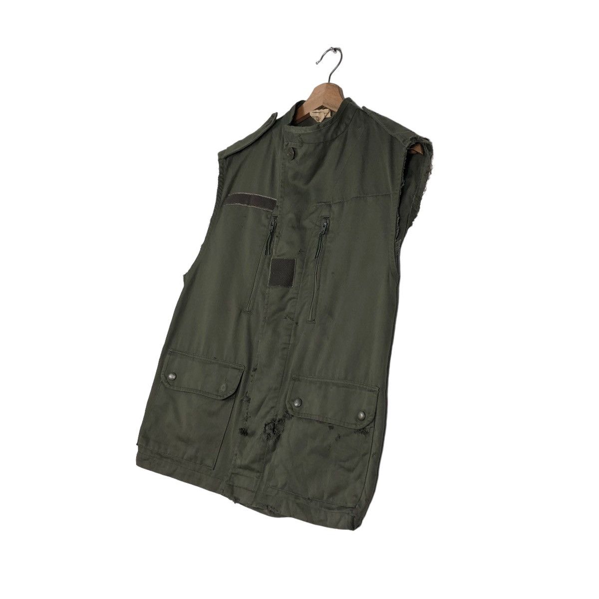 Buzz Rickson's 🔥Vintage Tank Top Military Collections Socovet Bais 1986 Size US M / EU 48-50 / 2 - 2 Thumbnail