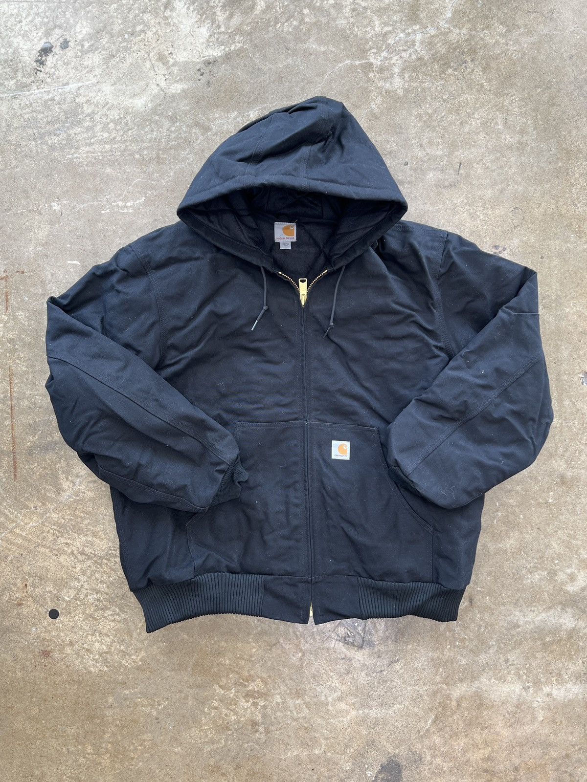 Carhartt Carhartt MiUSA J140 Black Work Jacket XL Size US XL / EU 56 / 4 - 2 Thumbnail