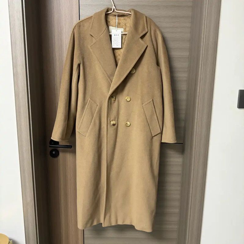 Max Mara MaxMara Camel Alpaca Wool Women's Coat 0089 Size S / US 4 / IT 40 - 1 Thumbnail