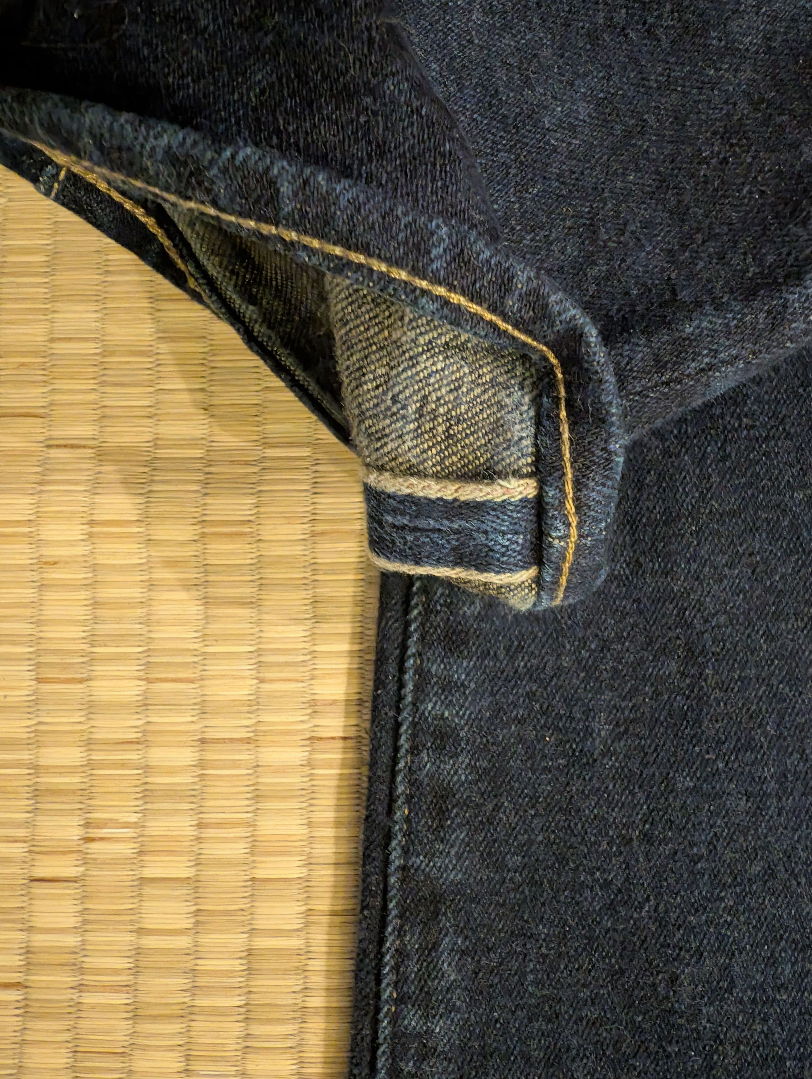 Oni Oni ONI-122S Stretch Selvedge Denim Jeans Made in Japan Size US 30 / EU 46 - 8 Thumbnail