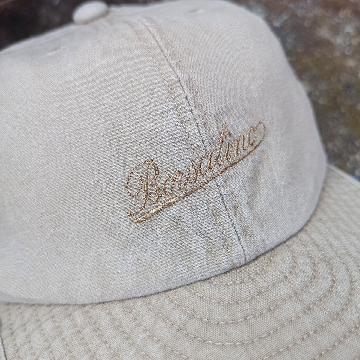 Borsalino × Vintage Rare Vintage Borsalino Italy Hat Size ONE SIZE - 9 Thumbnail