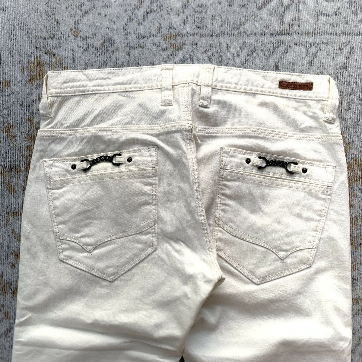 Rare 2000s NCFM Flared Multi Zipper Pants