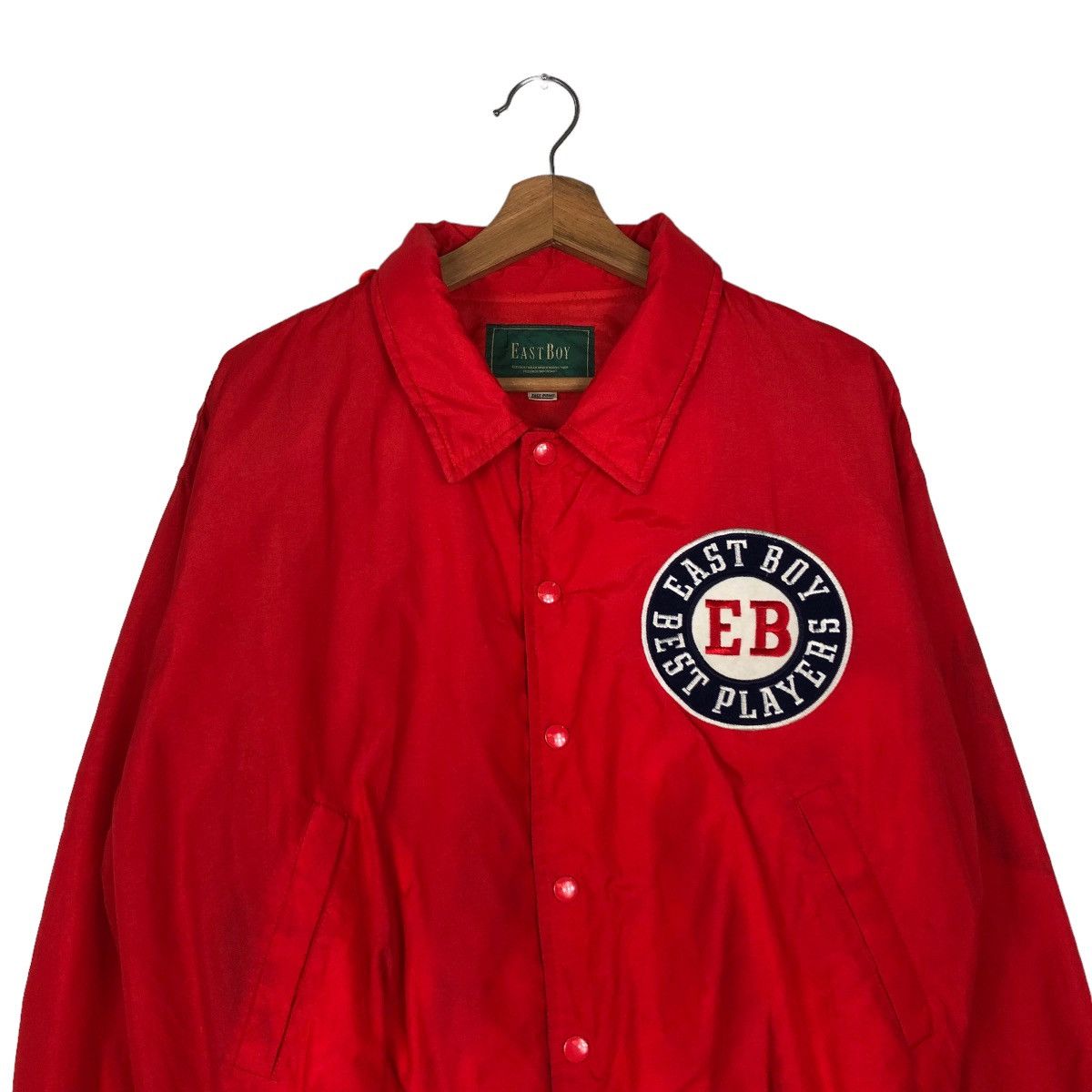 Japanese Brand 📌VINTAGE BOMBER JACKET EAST BOY EMBROIDERY BIG LOGO Size US M / EU 48-50 / 2 - 13 Thumbnail