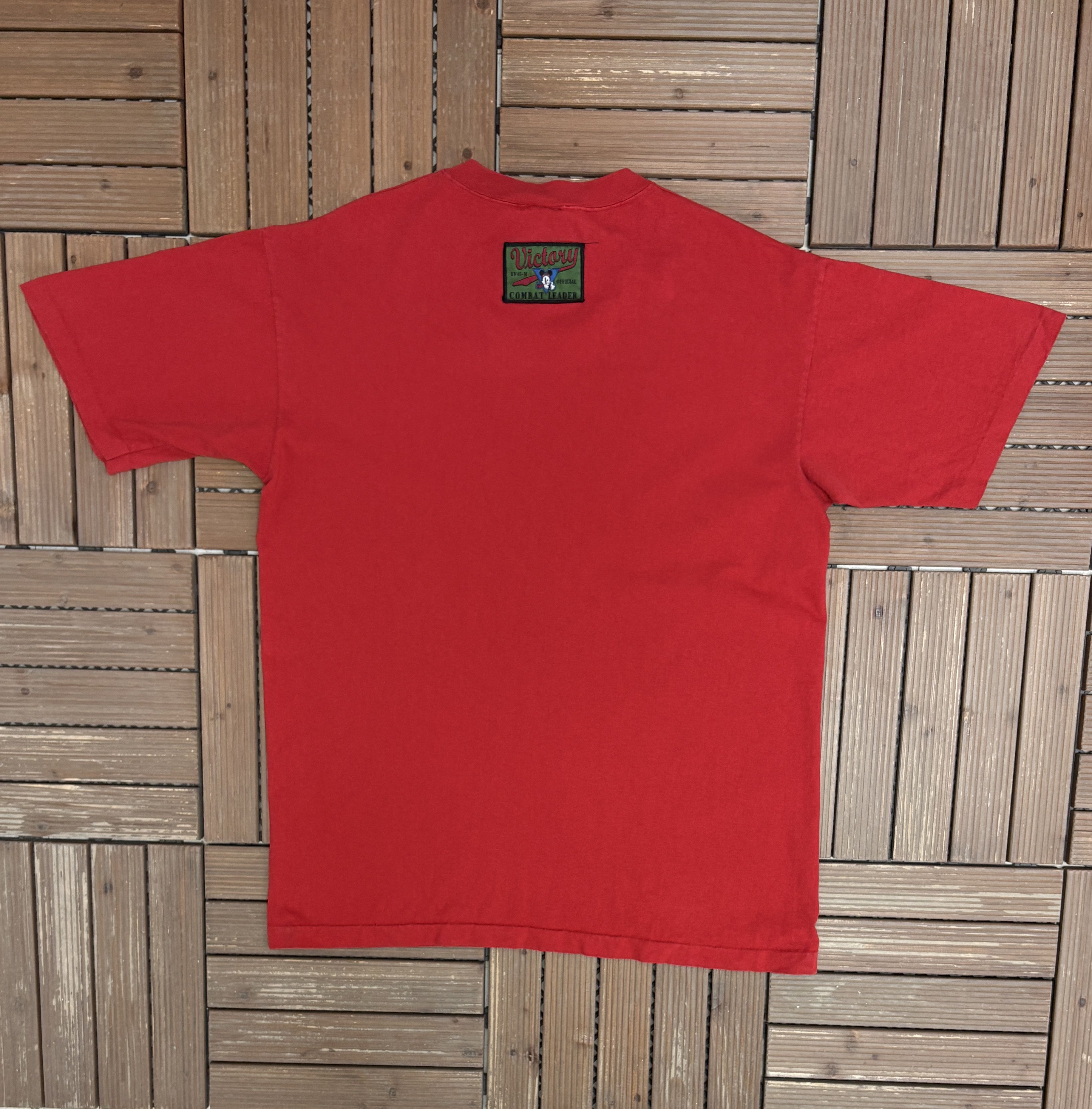 Disney Mickey Mouse Ace U.S. Air Force Vintage Red Tee Size US XL / EU 56 / 4 - 3 Thumbnail