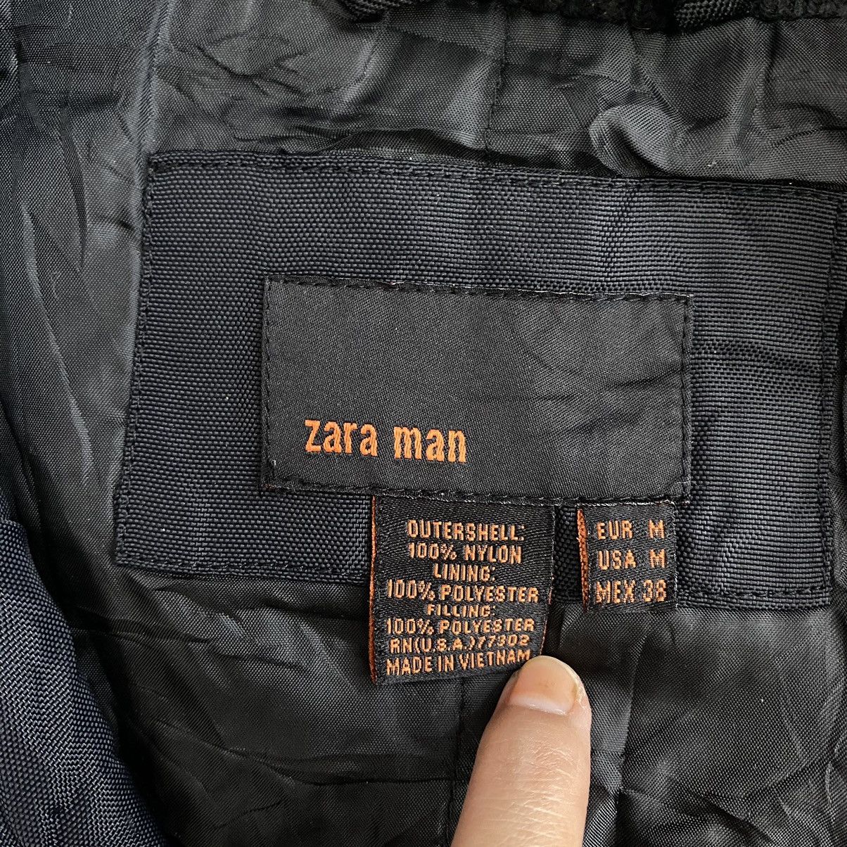Zara ZARA MAN Multi Pockets Black Bomber Parachutes Jacket Size US L / EU 52-54 / 3 - 4 Thumbnail