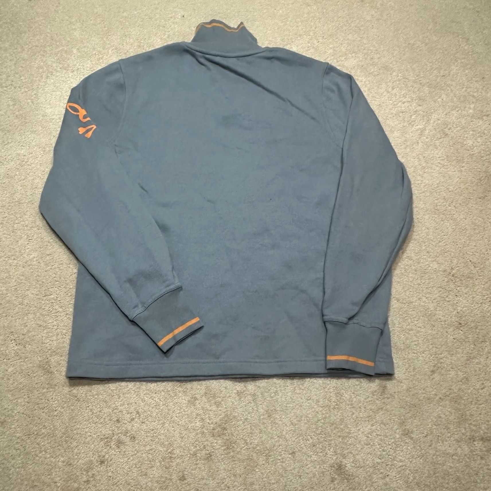Psycho Bunny Psycho Bunny 1/4 Zip Pullover Mens Small Blue Pullover Casual Activewear Sports Jacket Size US S / EU 44-46 / 1 - 2 Thumbnail