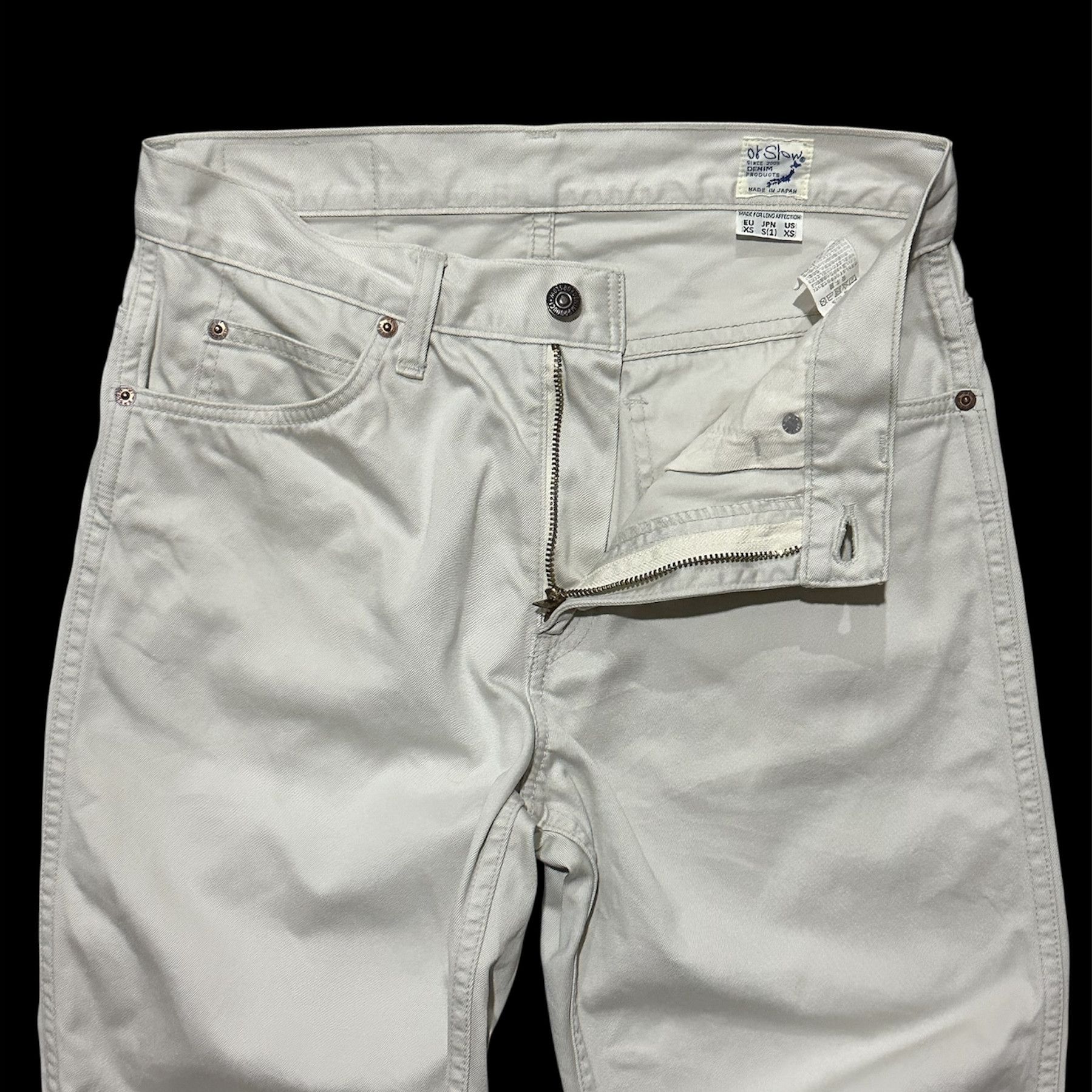 Orslow Grailed🔥Orslow Denim Light Cream Colour Jeans Size US 30 / EU 46 - 4 Thumbnail