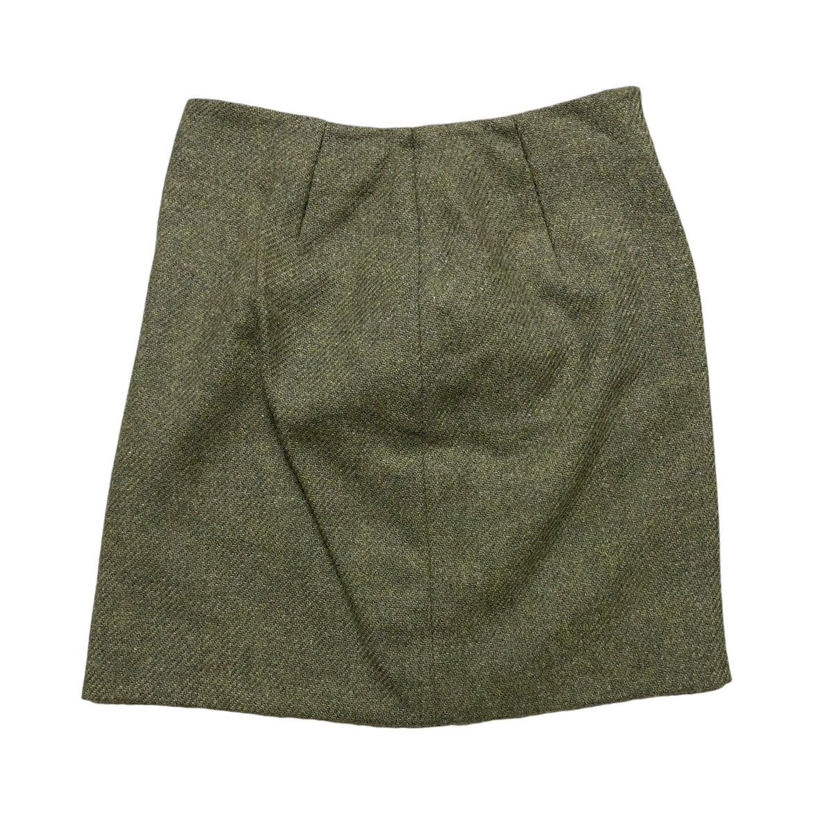Designer × Gianfranco Ferre GFF Gianfranco Ferre Wool Mini Skirt Size 27" / US 4 / IT 40 - 2 Thumbnail