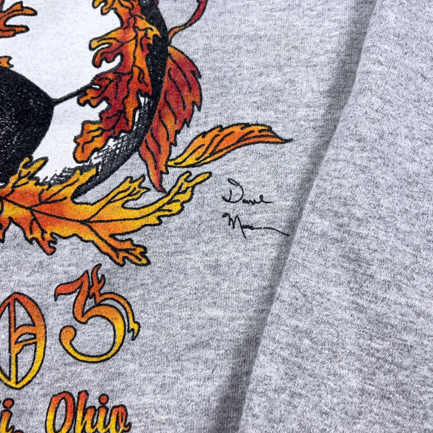 Gildan VINTAGE Cincinnati Ohio Fall Ball Soccer Sweatshirt Men M Gray Crewneck Gildan Logo Size US M / EU 48-50 / 2 - 5 Thumbnail
