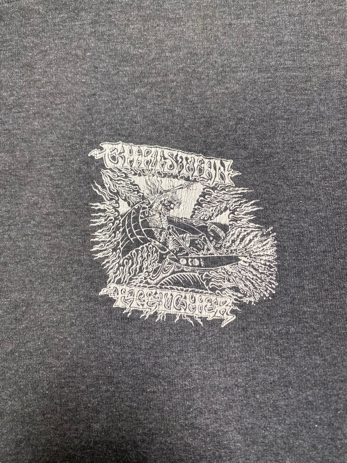 Vintage VINTAGE SKATE CHRISTIAN FLETCHER NICE GRAPHICS TEE Size US M / EU 48-50 / 2 - 8 Thumbnail