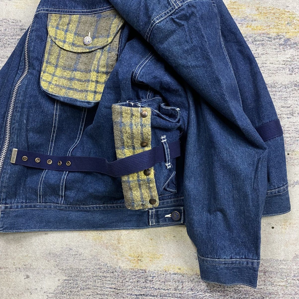 Hysteric Glamour Vintage Hysteric Glamour multi pocket denim jacket Size US XL / EU 56 / 4 - 5 Thumbnail