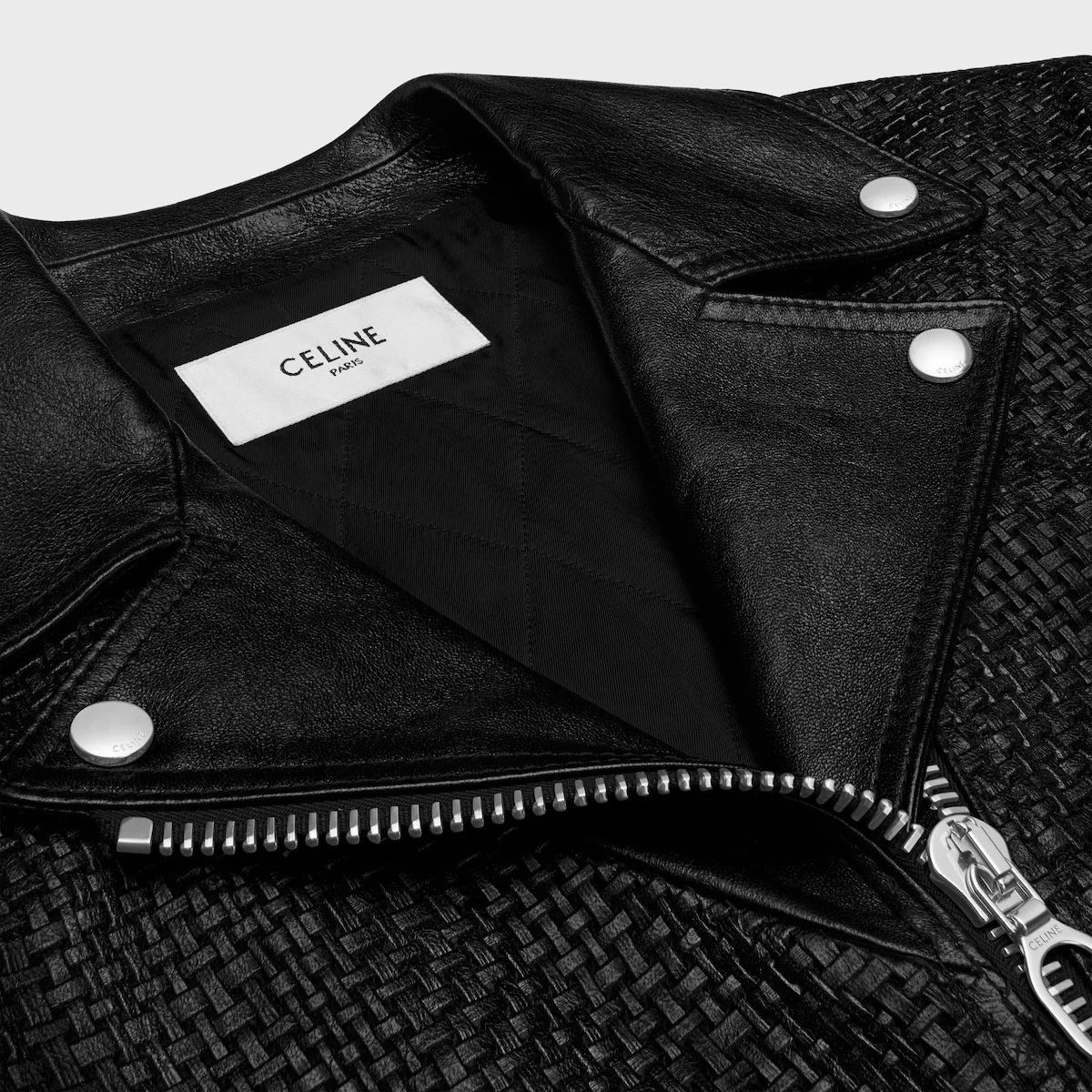 Celine Celine Leather Jacket in Medium Size US M / EU 48-50 / 2 - 5 Thumbnail