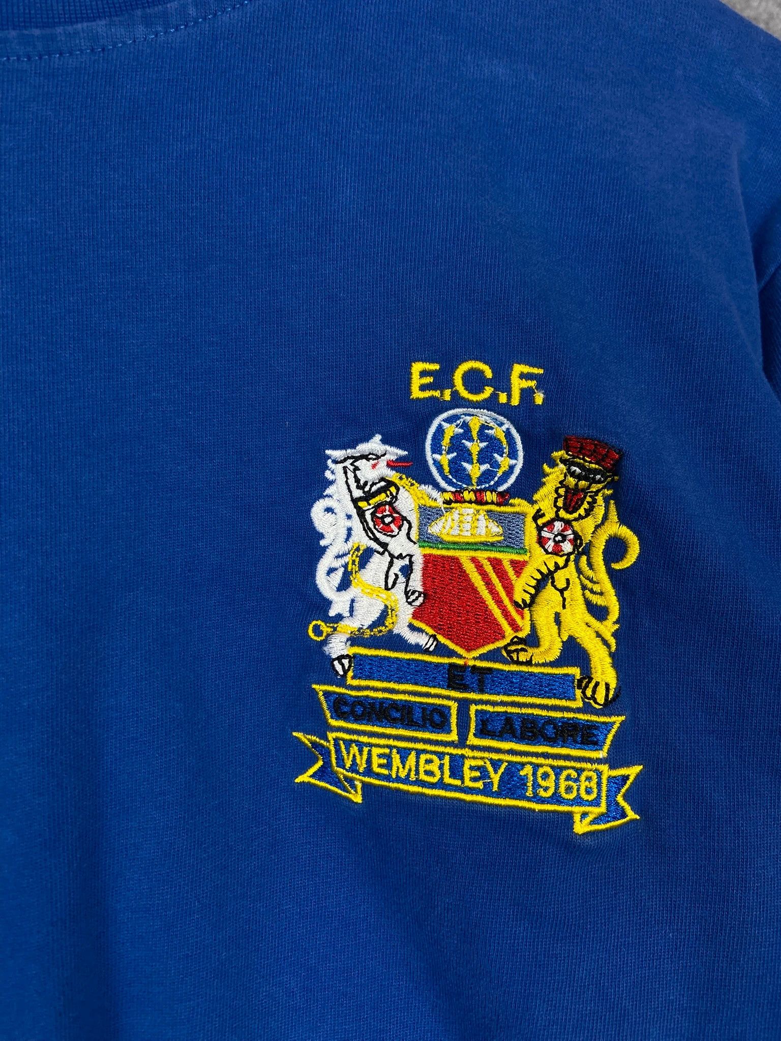 Adidas Manchester United Wembley – Blue Football Shirt M Size US M / EU 48-50 / 2 - 2 Thumbnail
