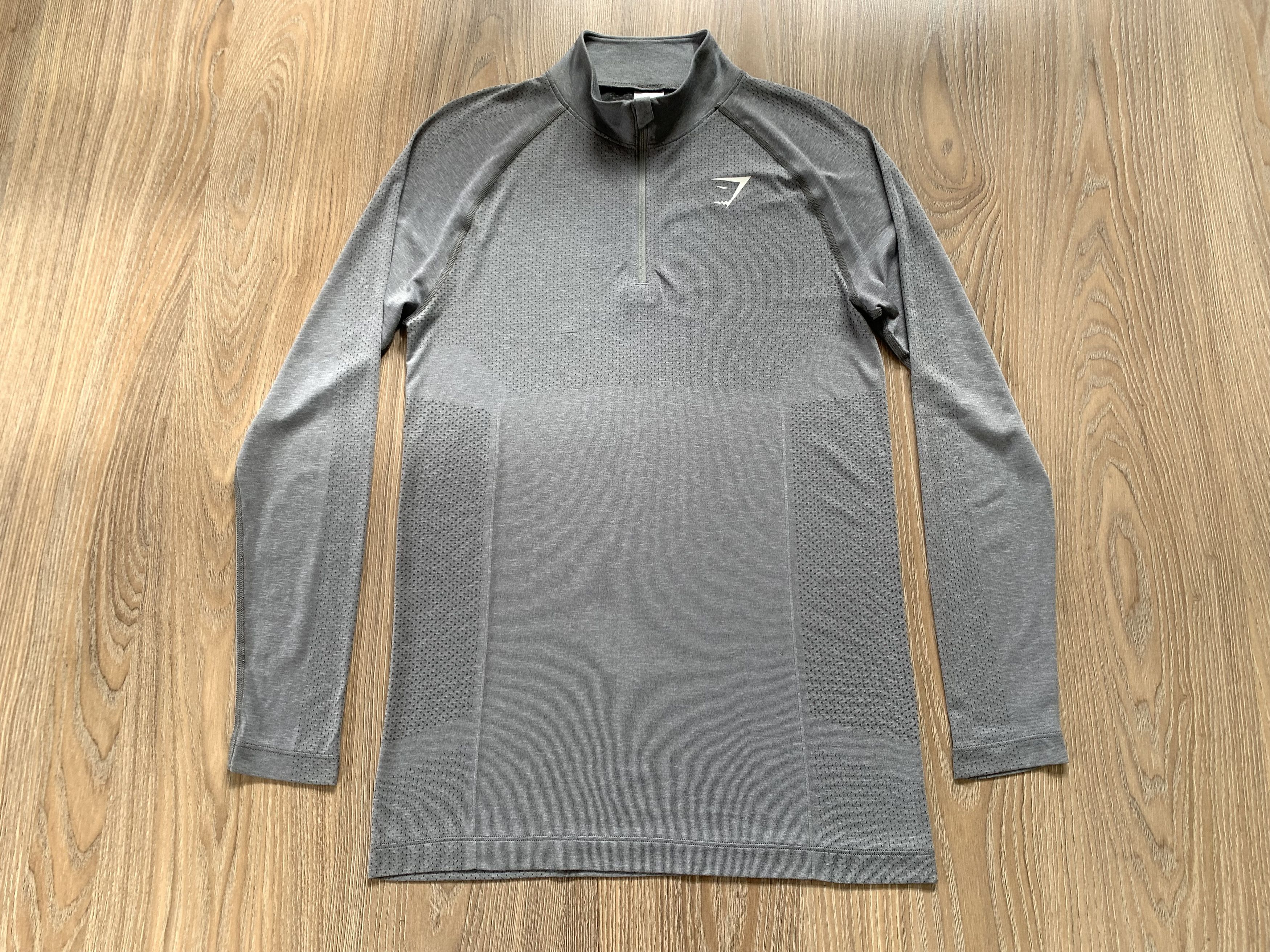 Gymshark Gymshark Grey Training Long Sleeve 1/4 Zip Size US S / EU 44-46 / 1 - 3 Thumbnail