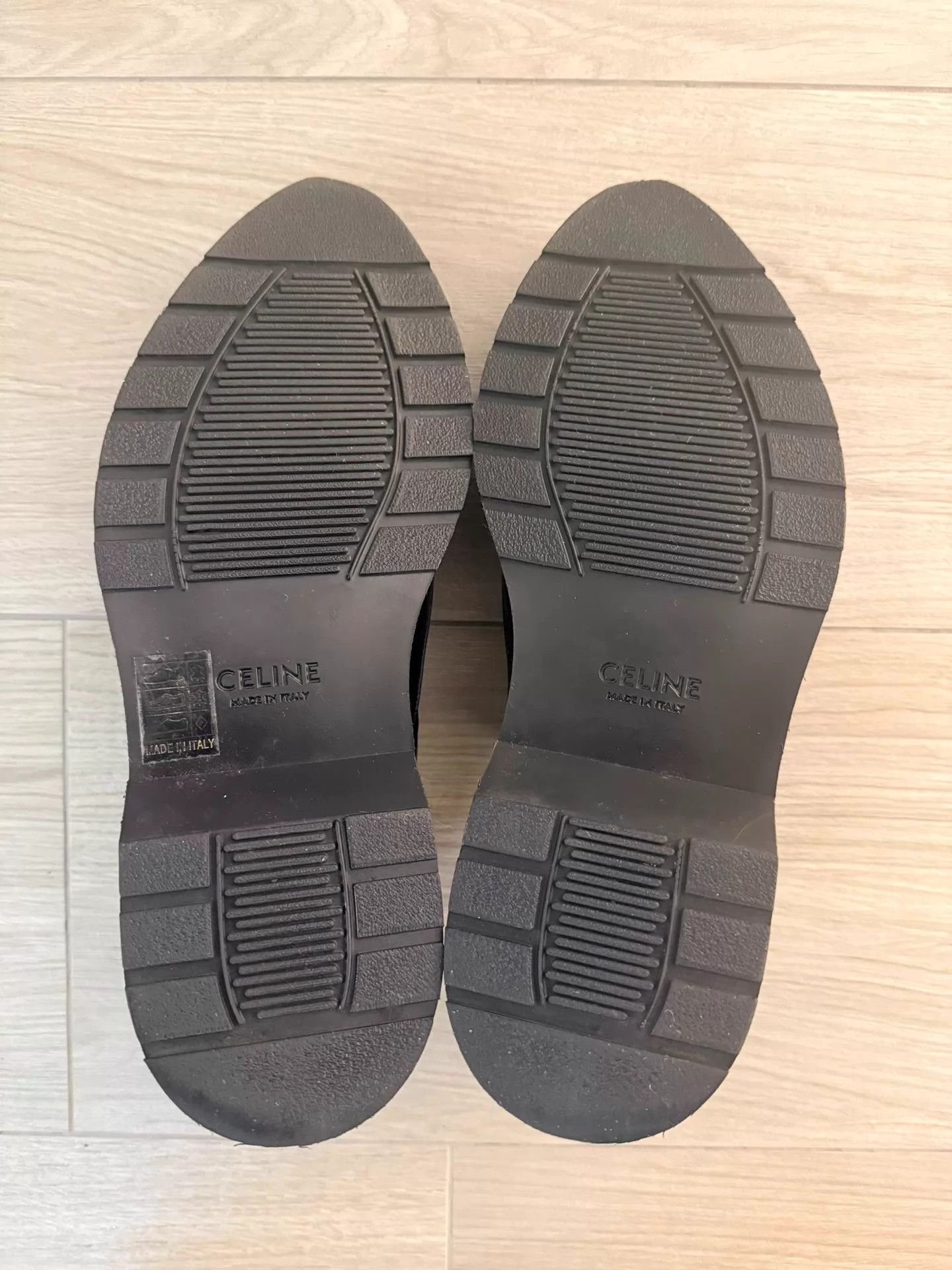 Celine Celine by Hedi Slimane Monk Leather Derby EU40 5w Size US 7 / EU 40 - 6 Thumbnail