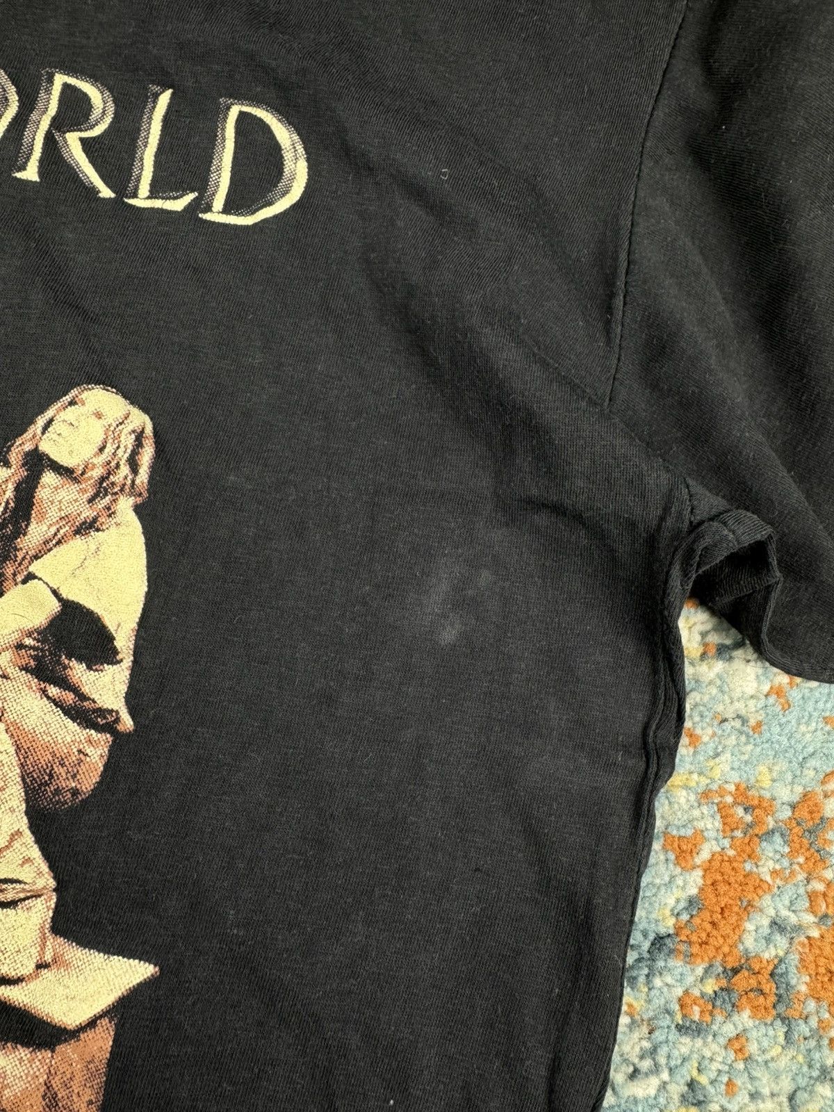 Band Tees Vintage 90s Uriah Heep wonderworld graphic band tee boxy fit Size US L / EU 52-54 / 3 - 11 Thumbnail